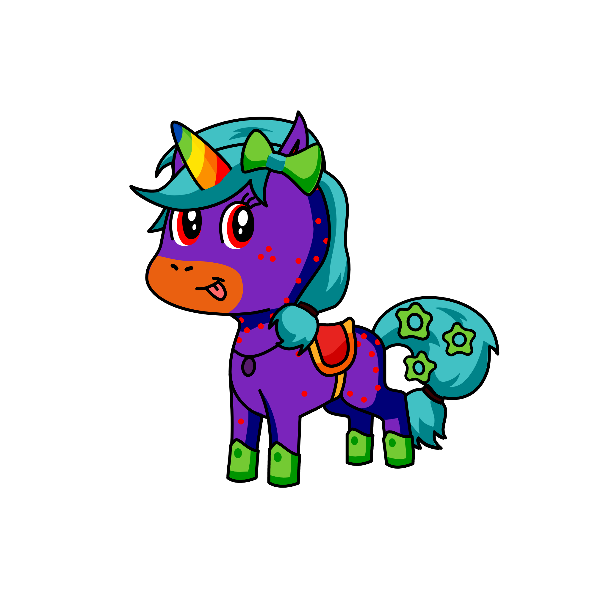 Izebella, the unicorn