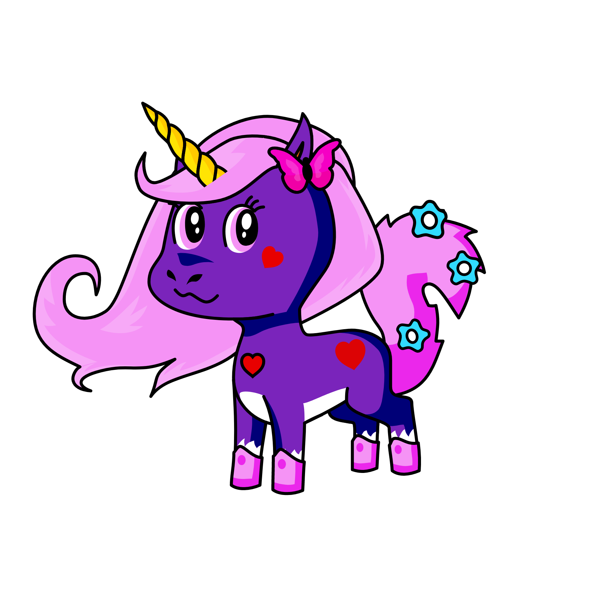 shloytrq, the unicorn