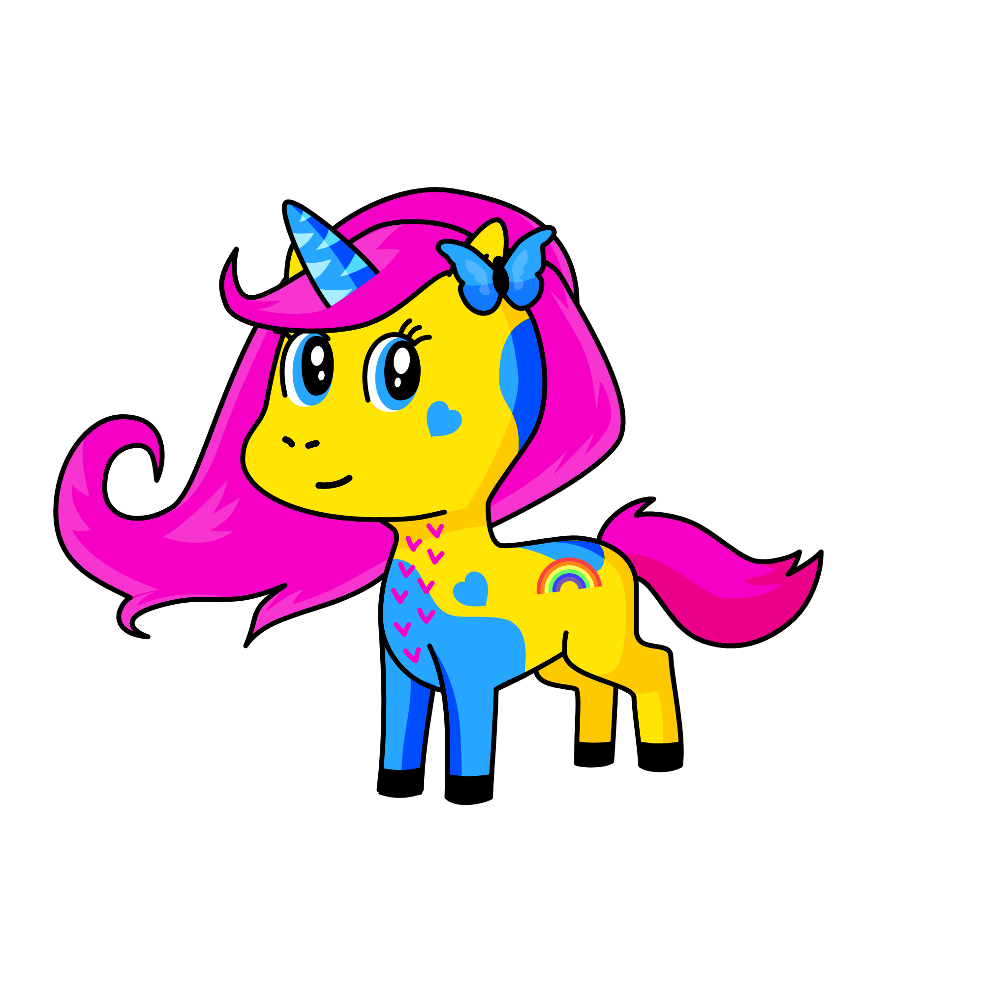 Pansy, the unicorn