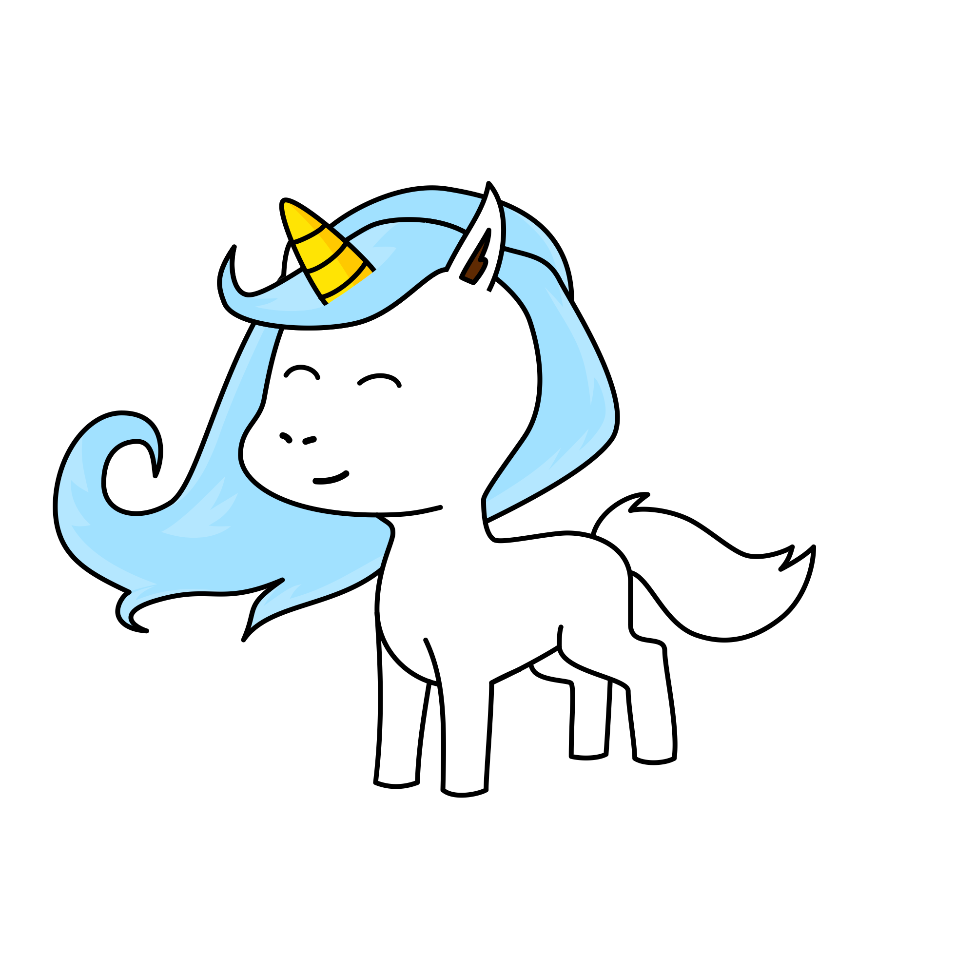 Mysticle, the unicorn
