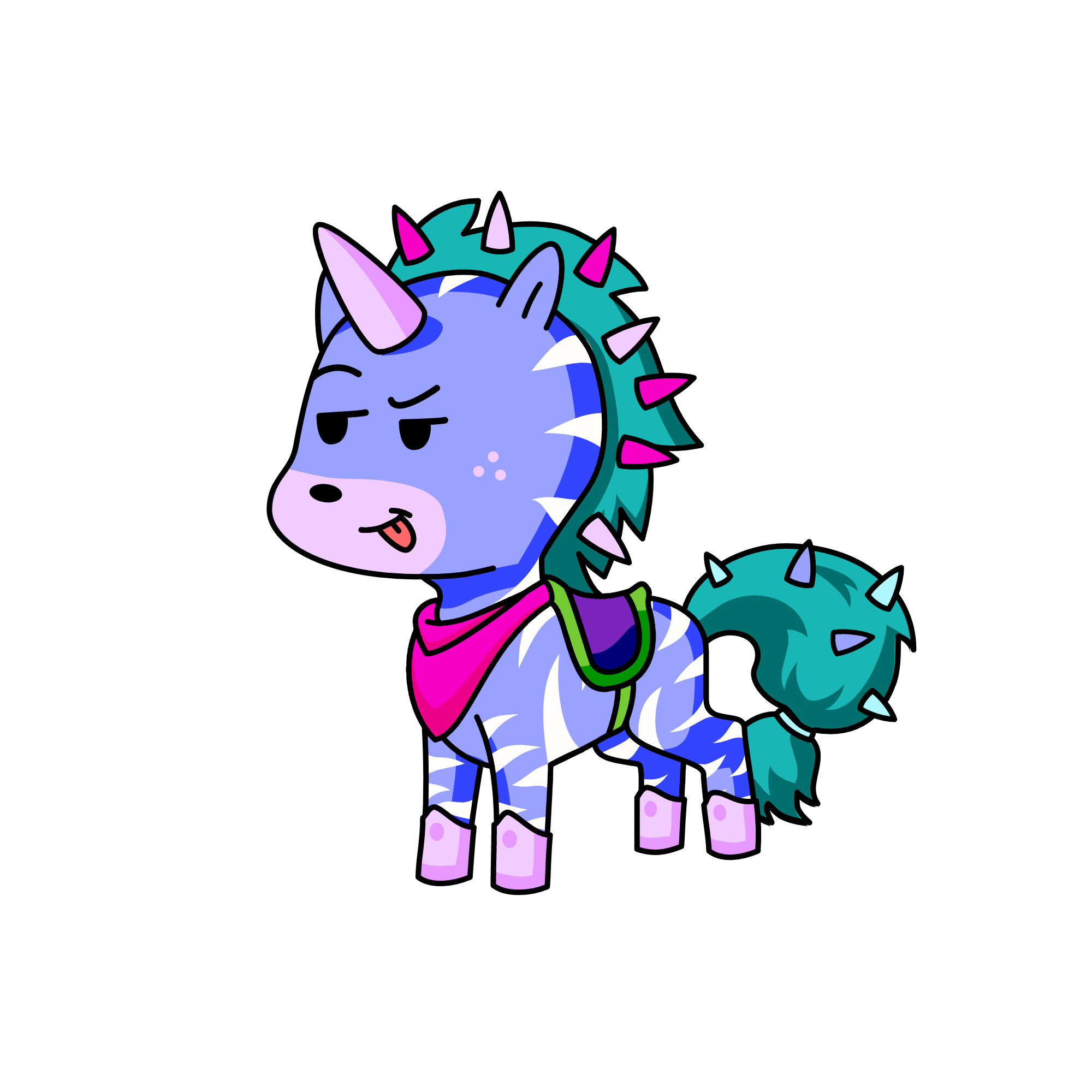 Ren (they/them) , the unicorn