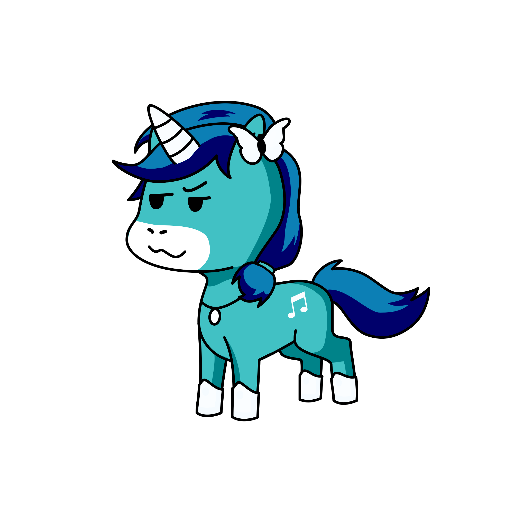 Big boy (he/it), the unicorn