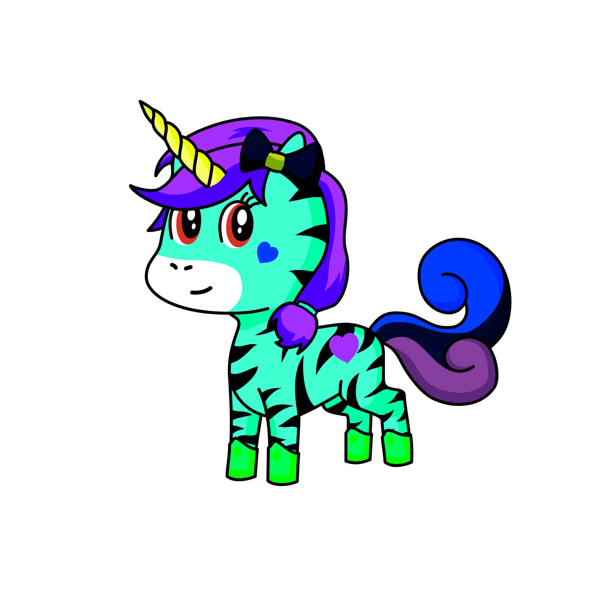 melia, the unicorn