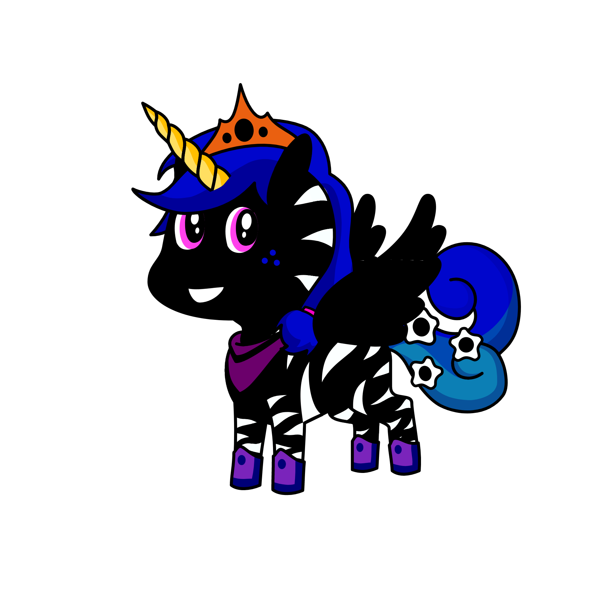 Night Rider, the unicorn