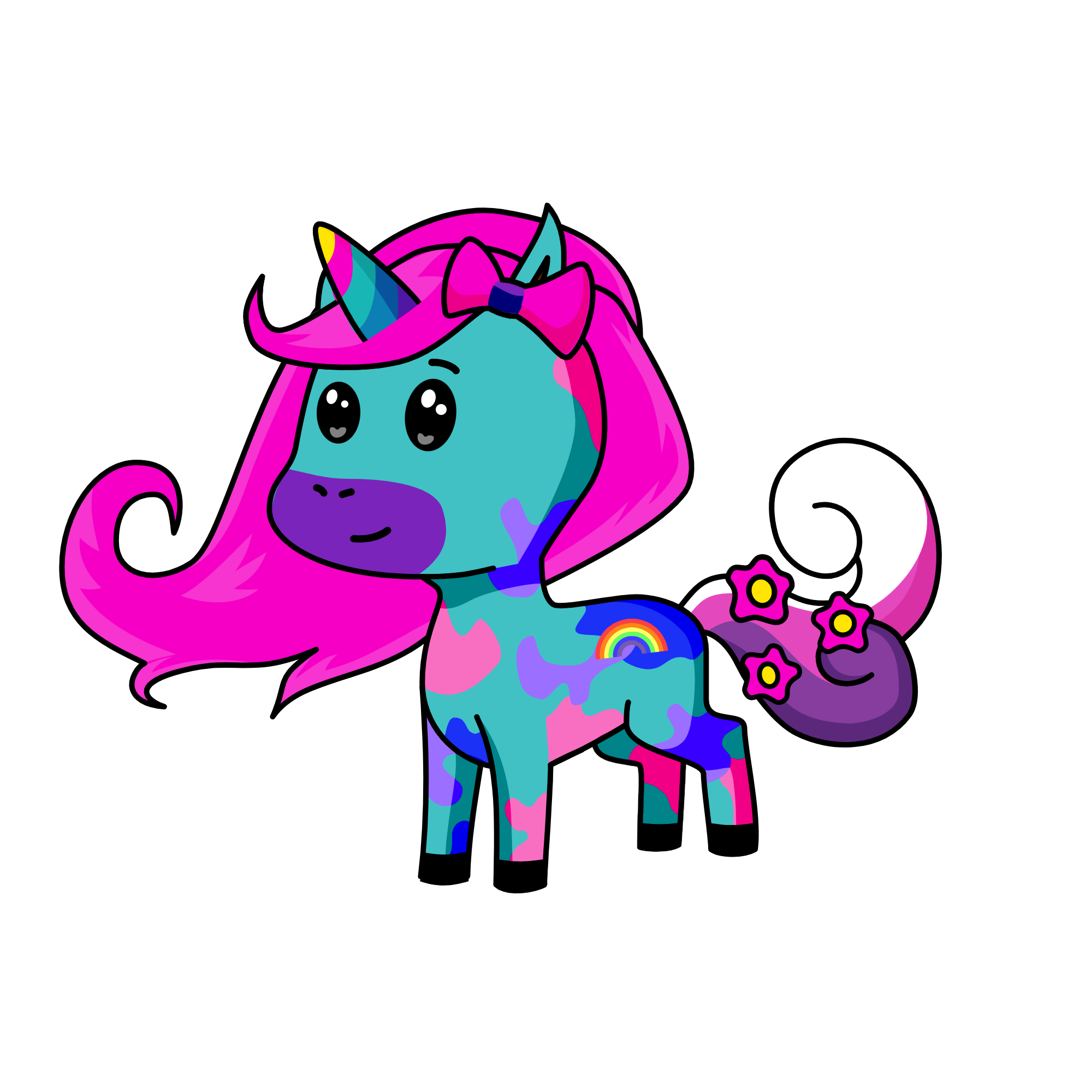 bella, the unicorn