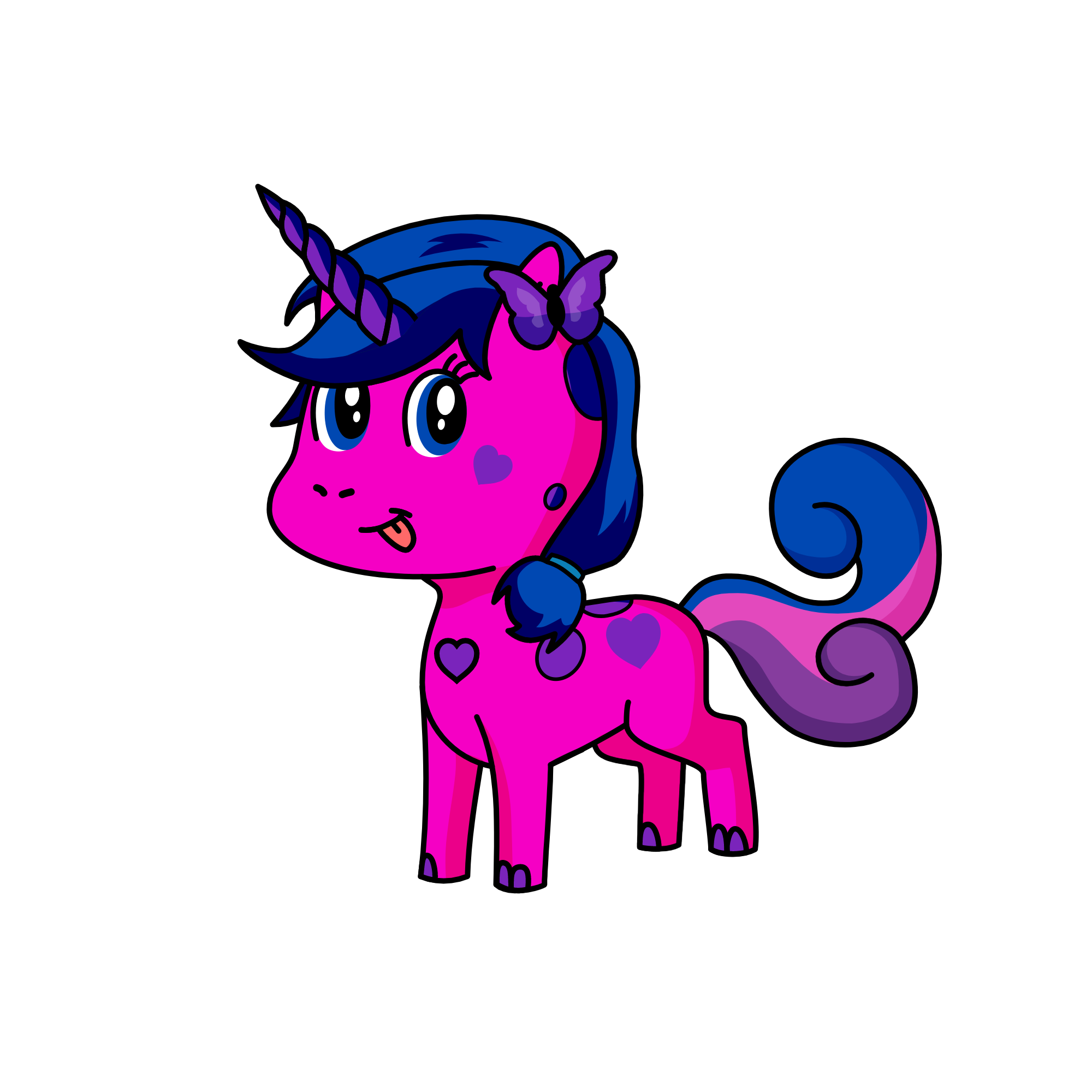 Porky, the unicorn