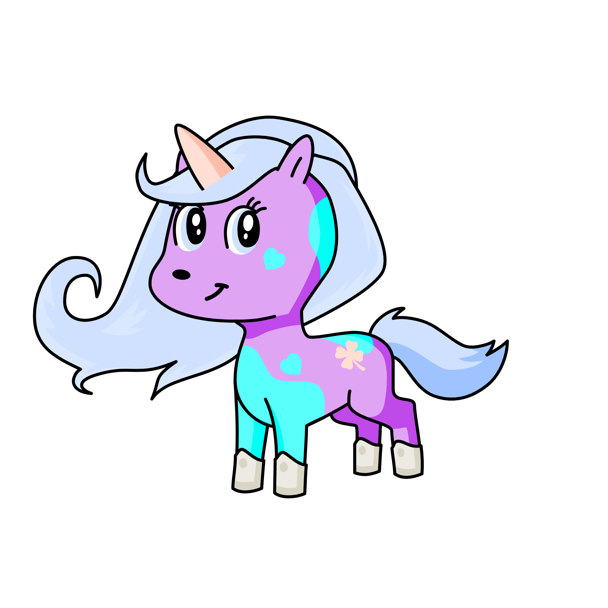 cazys mum, the unicorn
