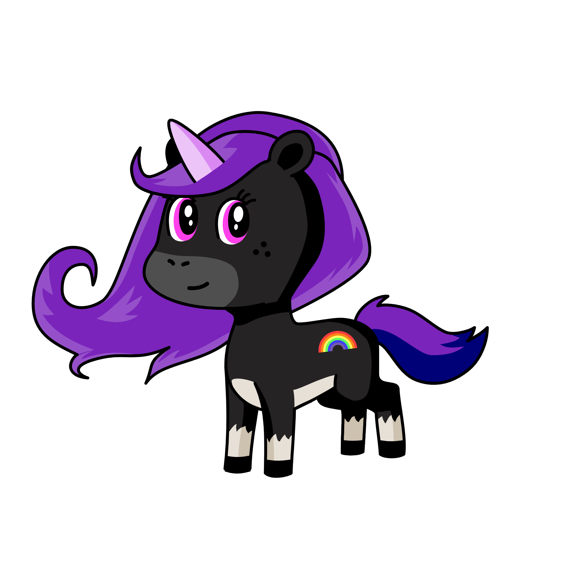 Dark Hourse, the unicorn