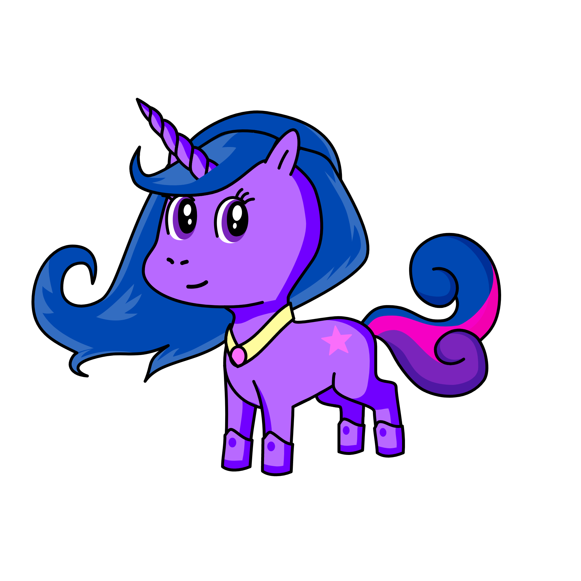 Twighlt Sparkle, the unicorn