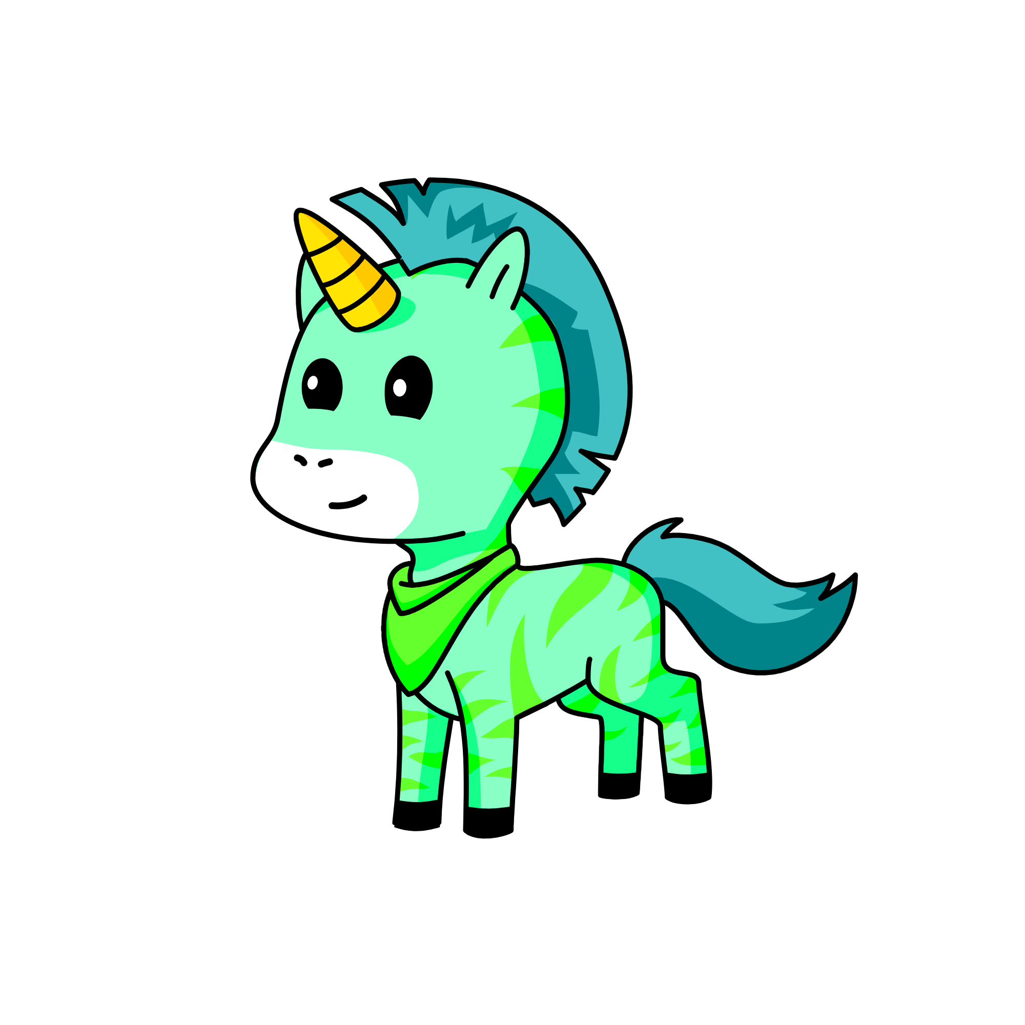 Holly, the unicorn
