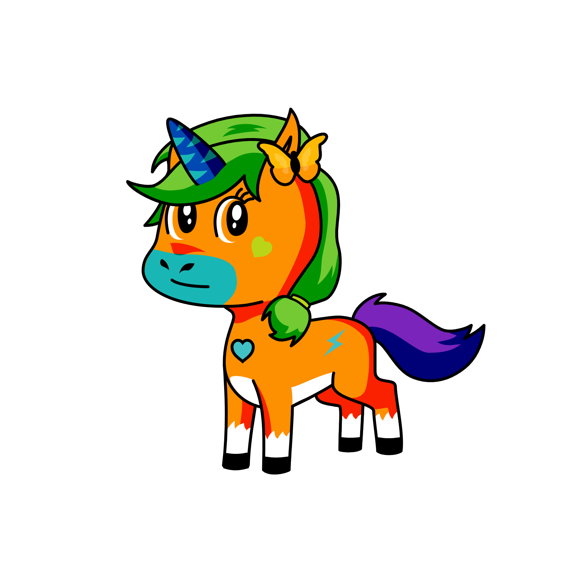 Blah , the unicorn