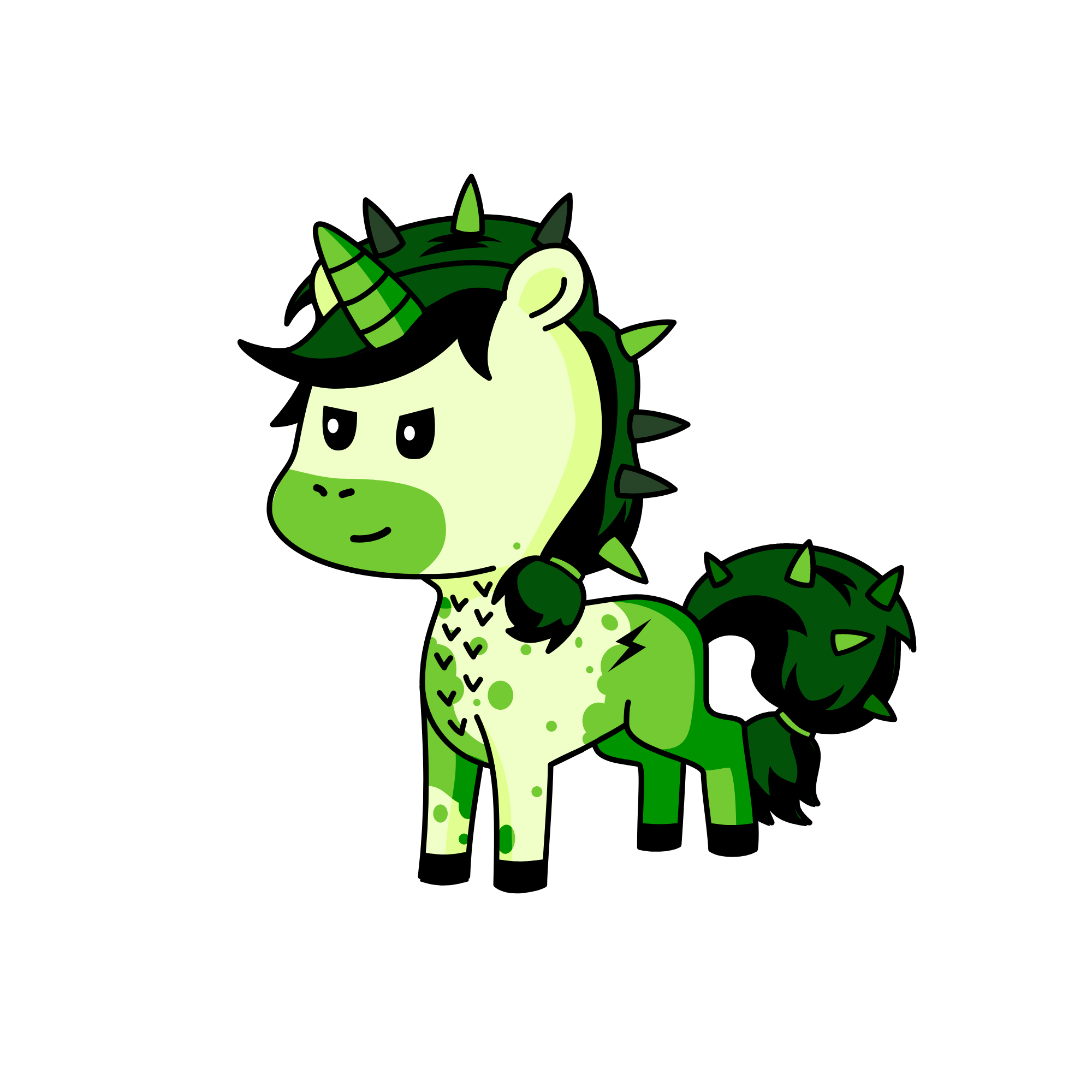 Dragon :3, the unicorn