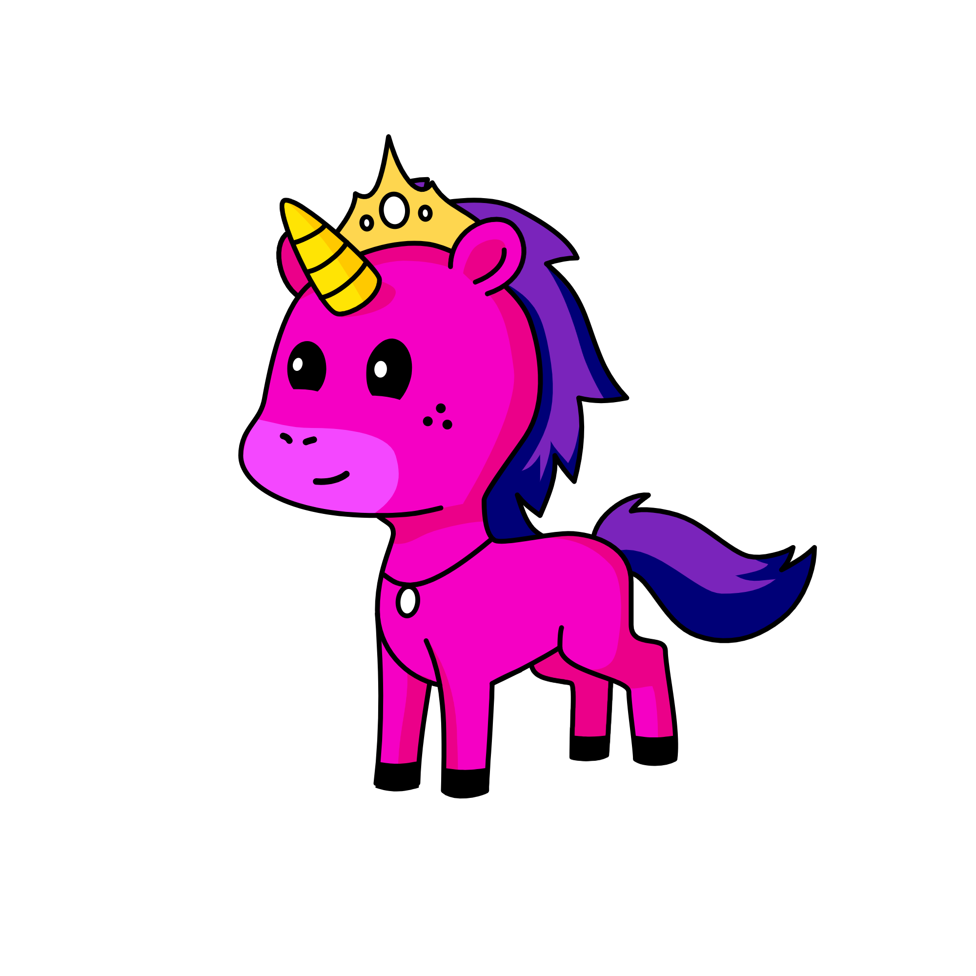Cutesicle, the unicorn