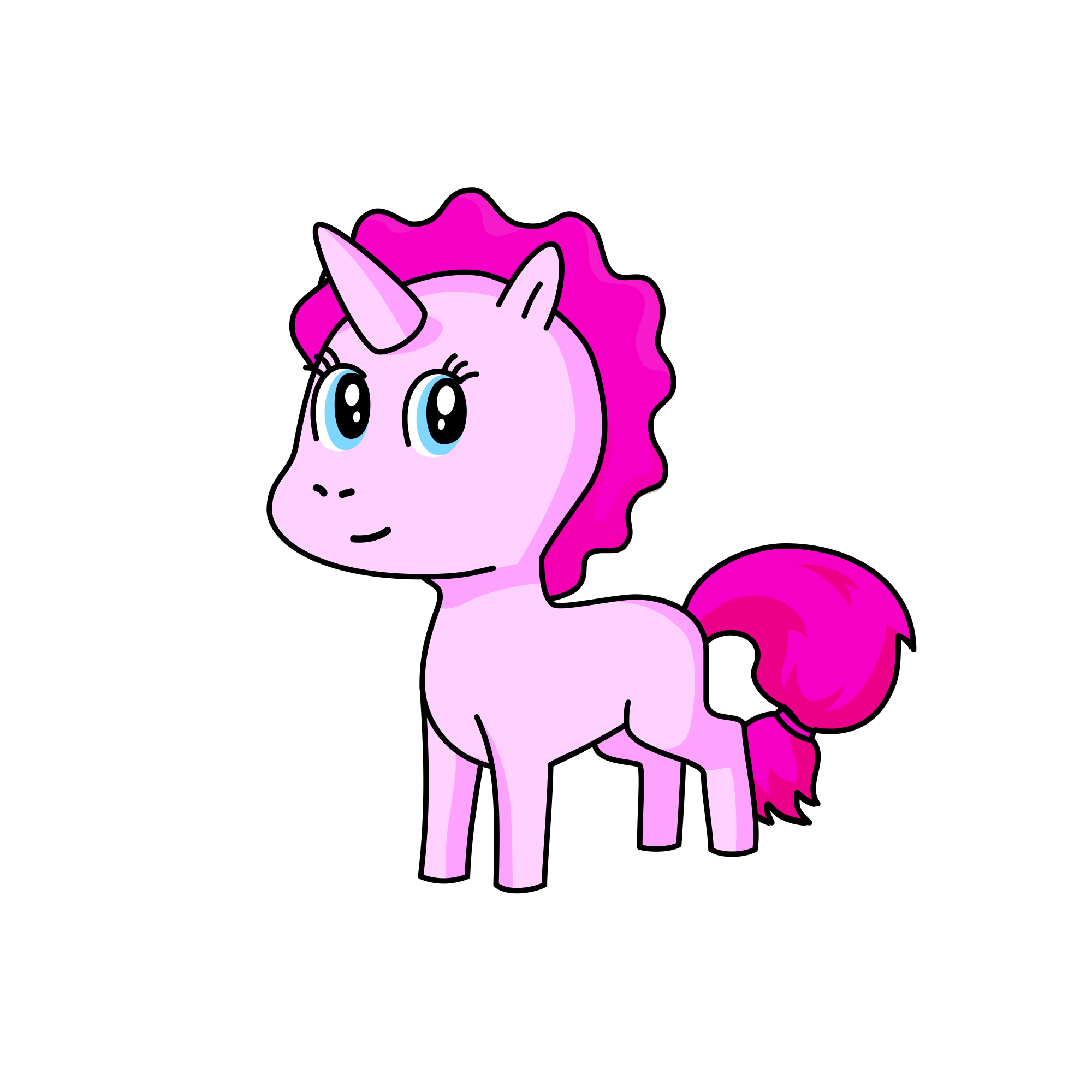 Pinkie Pie, the unicorn