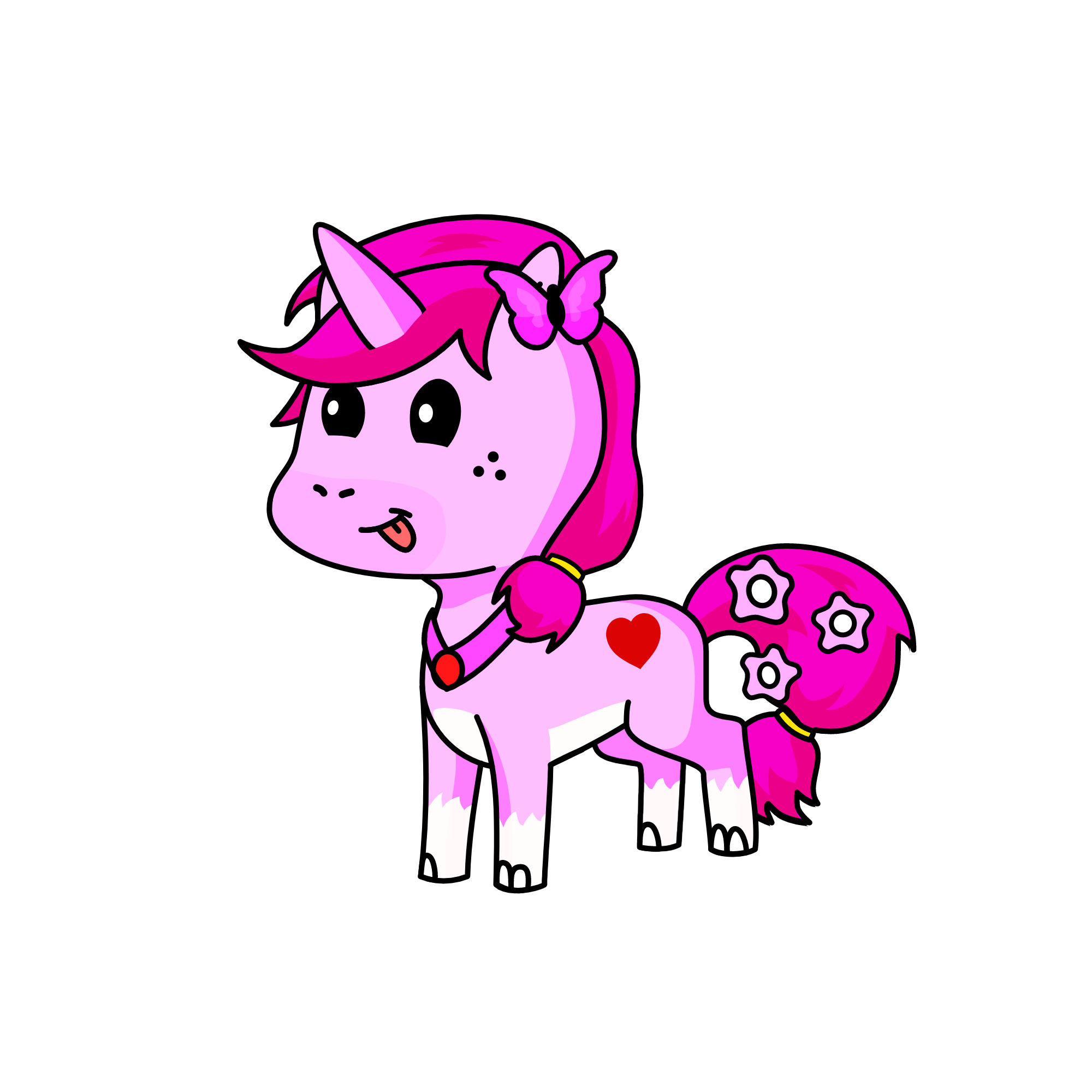 Hearty, the unicorn
