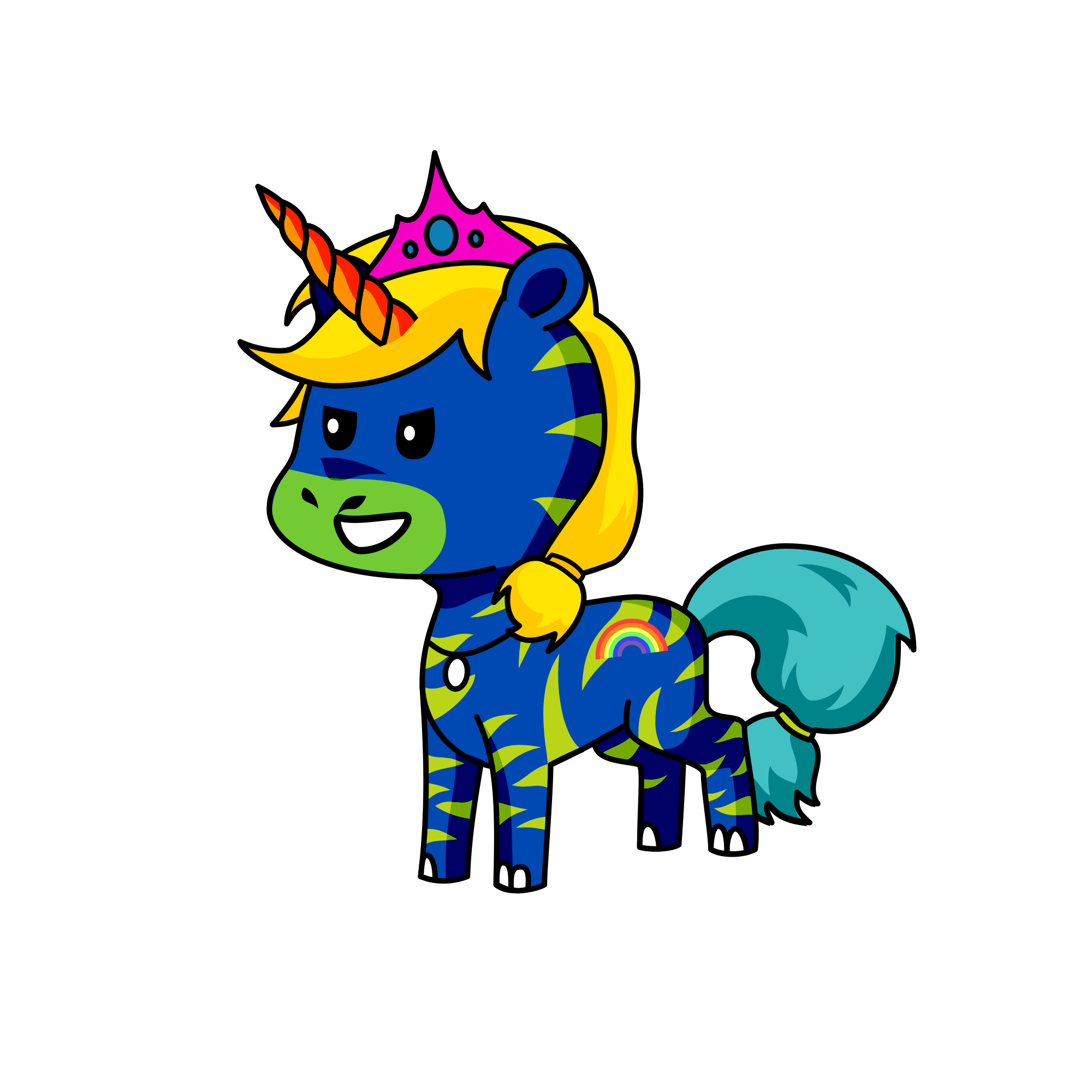 Snoah, the unicorn