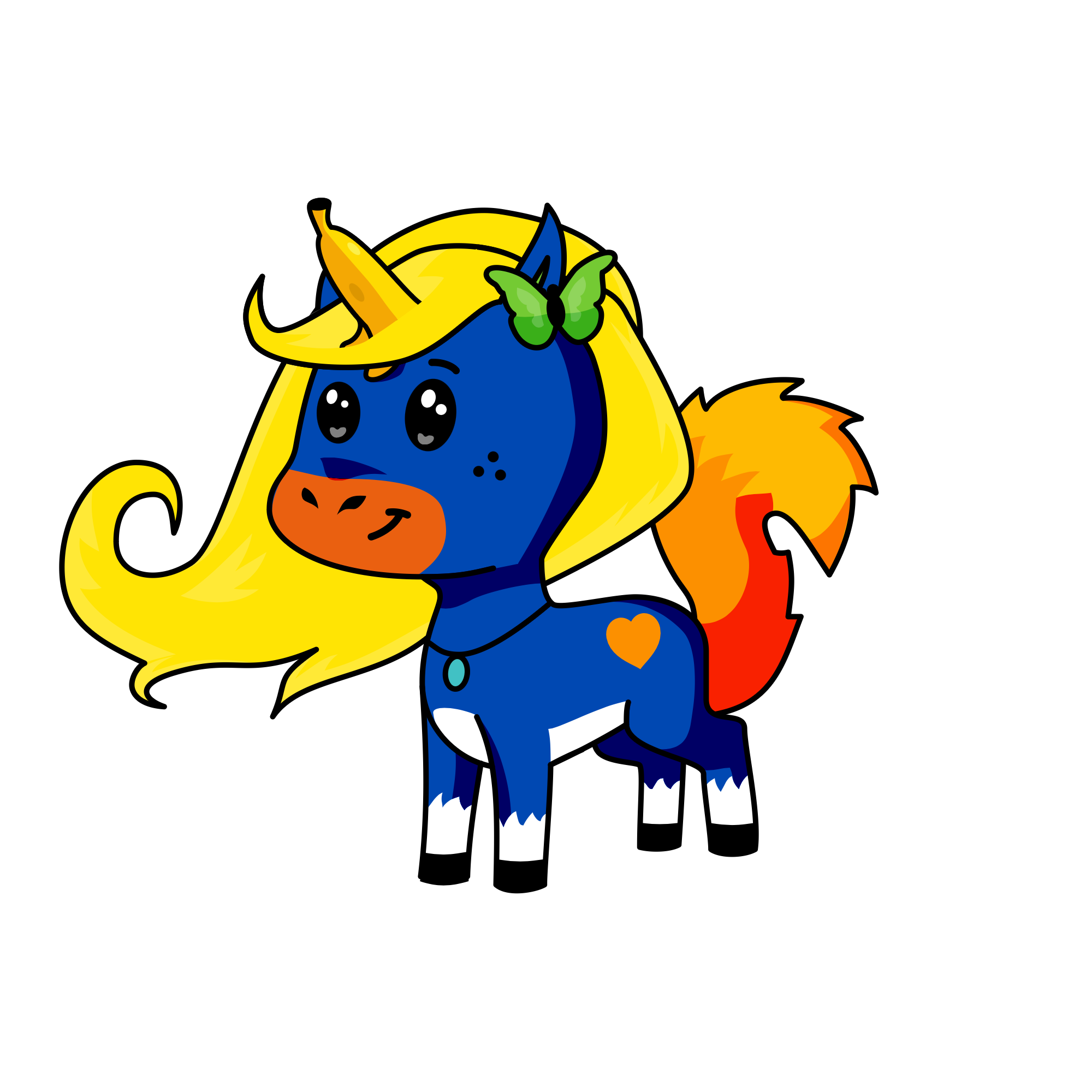 Vb, the unicorn