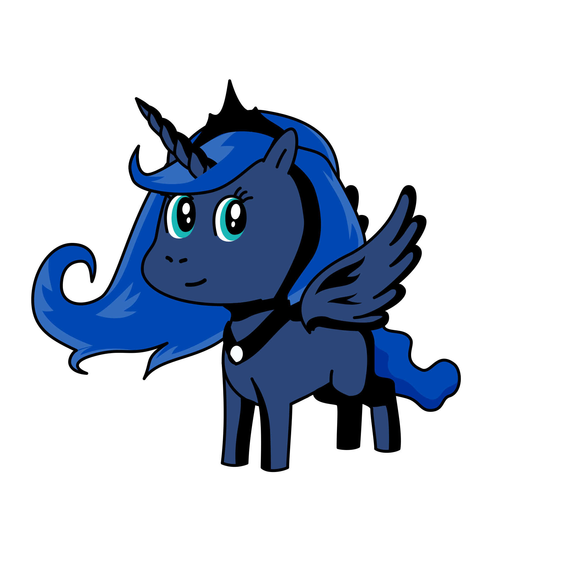 HOW TO ADD WINGS!, the unicorn