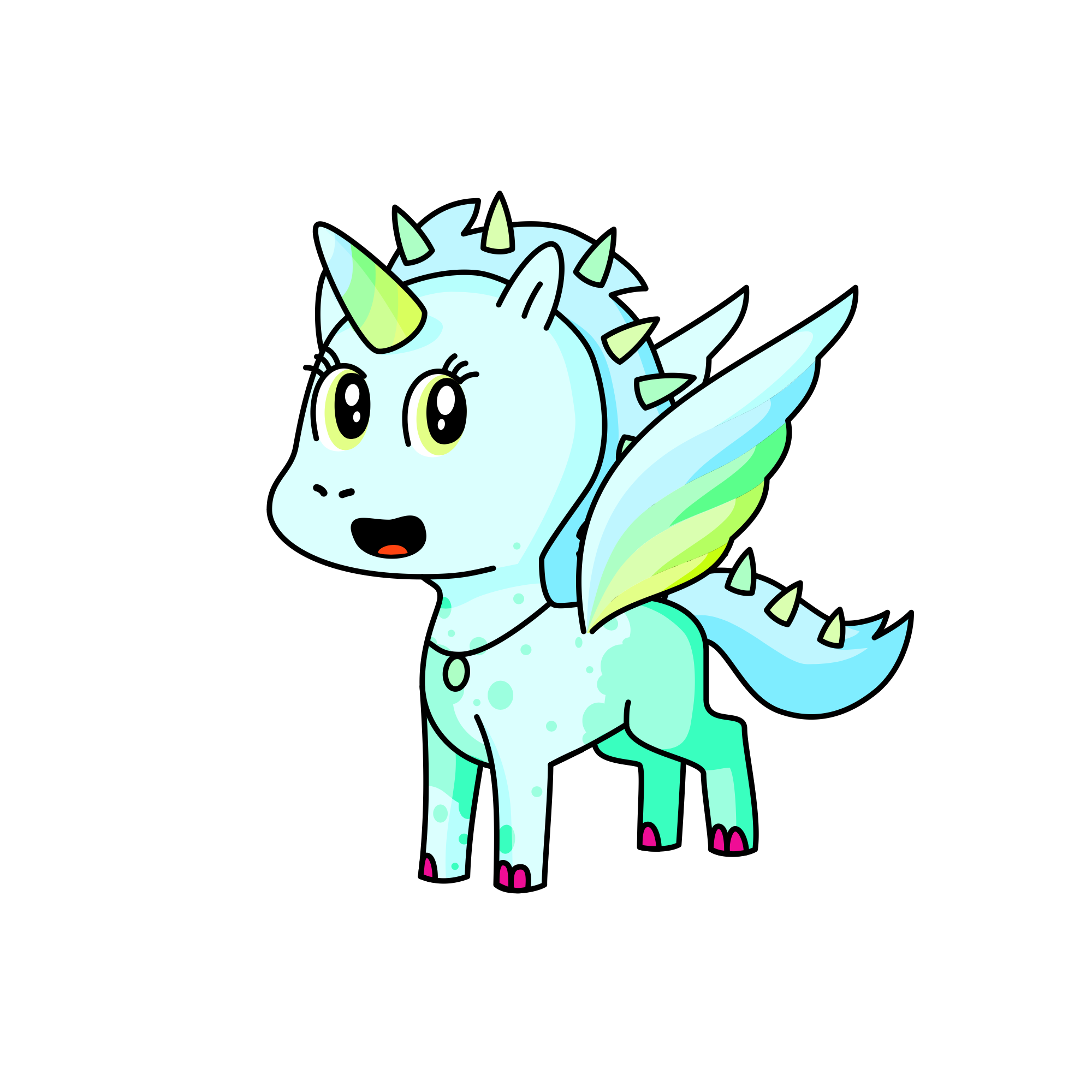 Nayura, the unicorn