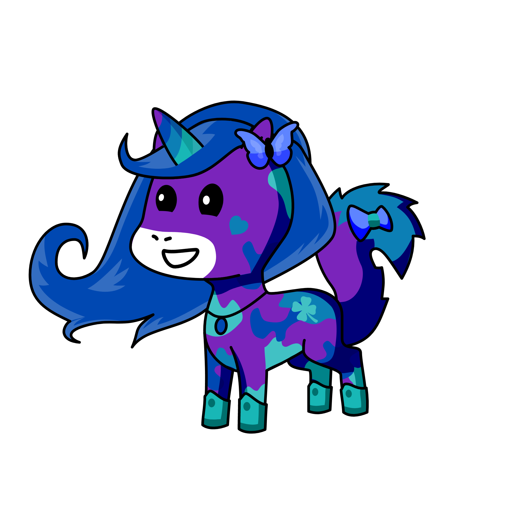 かわいいユニコーン, the unicorn