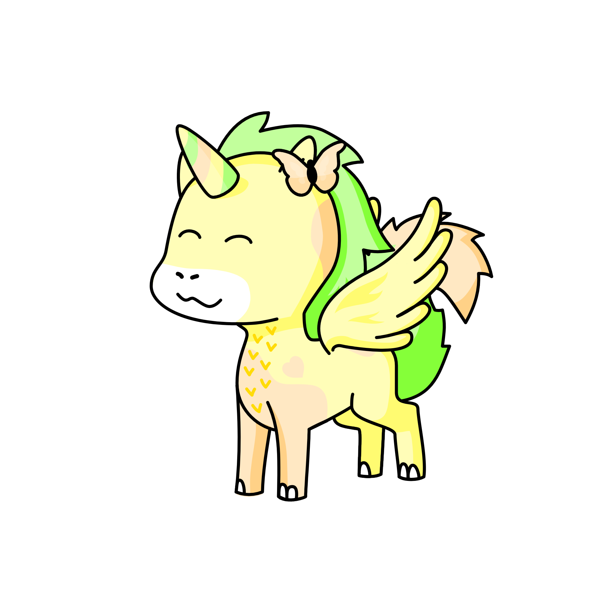 Mrs.Russell, the unicorn