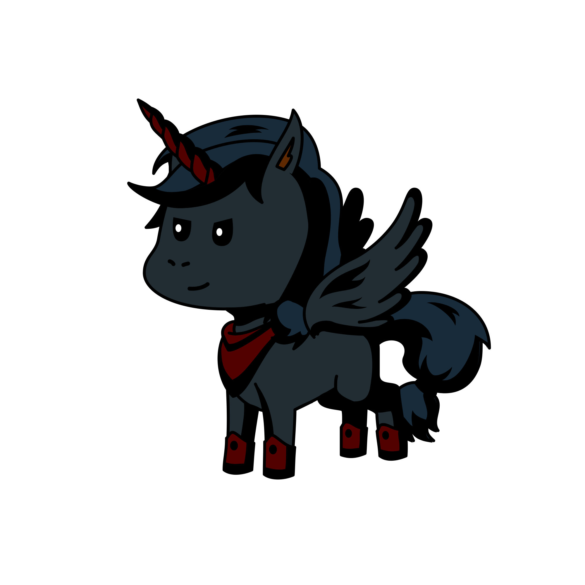 Darkfury, the unicorn