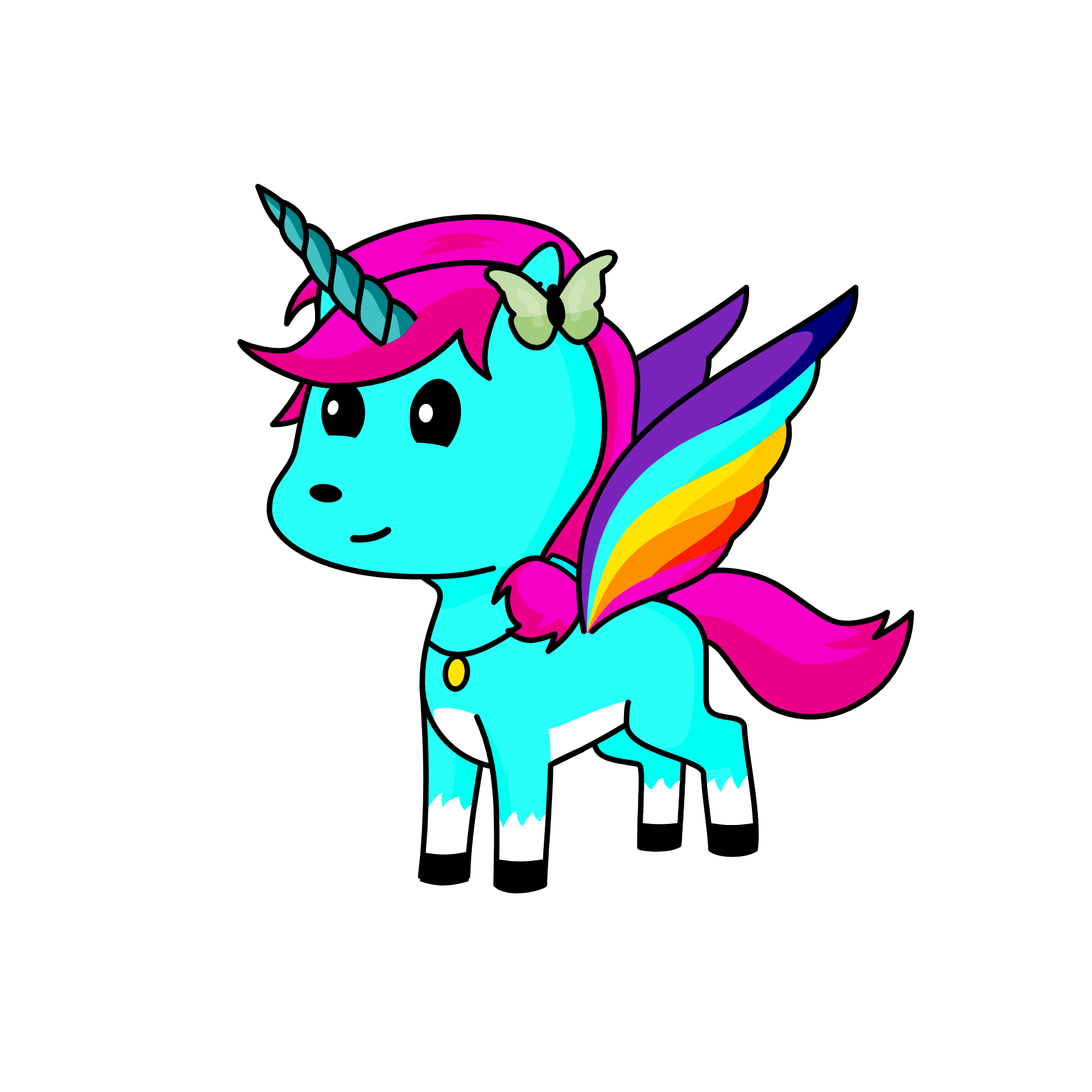 chica linda, the unicorn