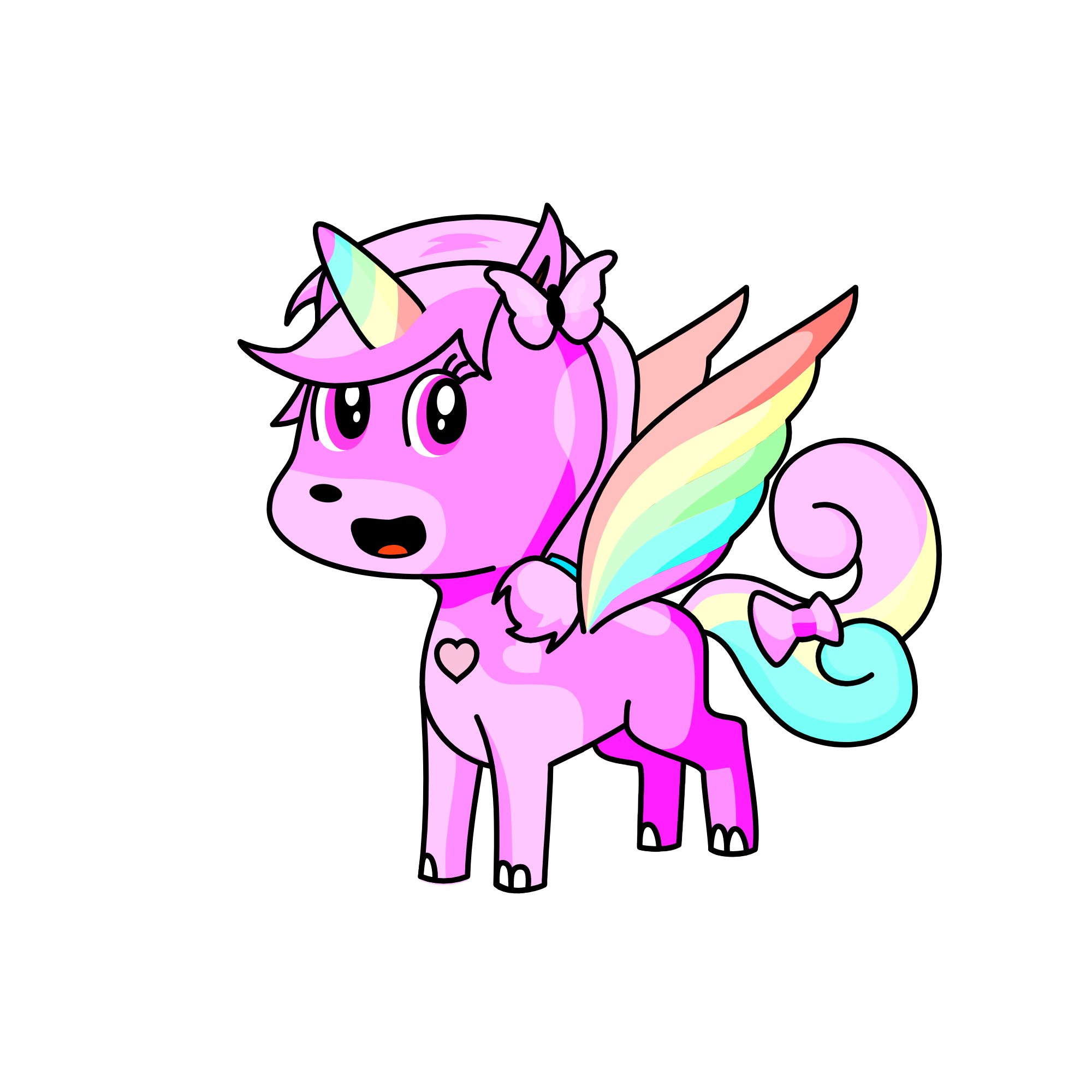 rainbow, the unicorn