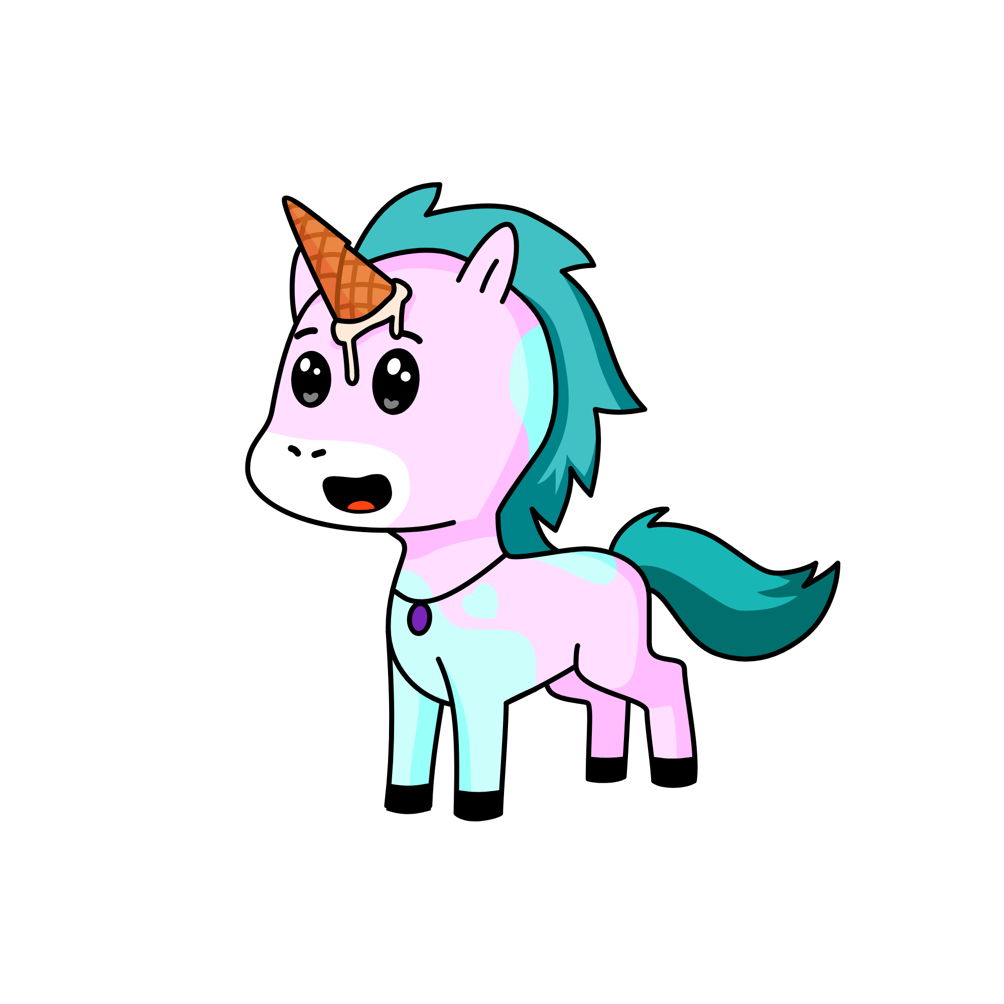 Cremita, the unicorn