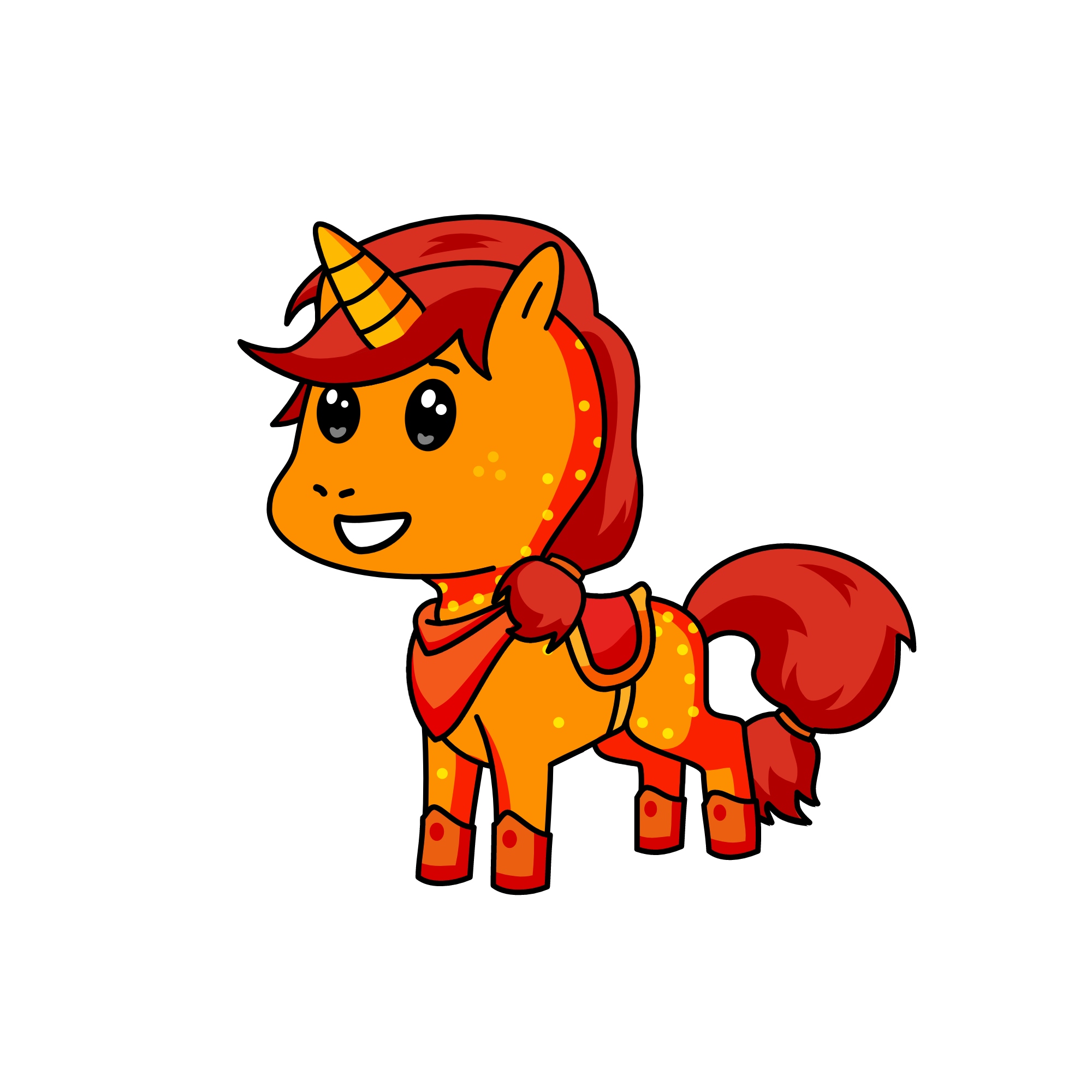 Apples, the unicorn