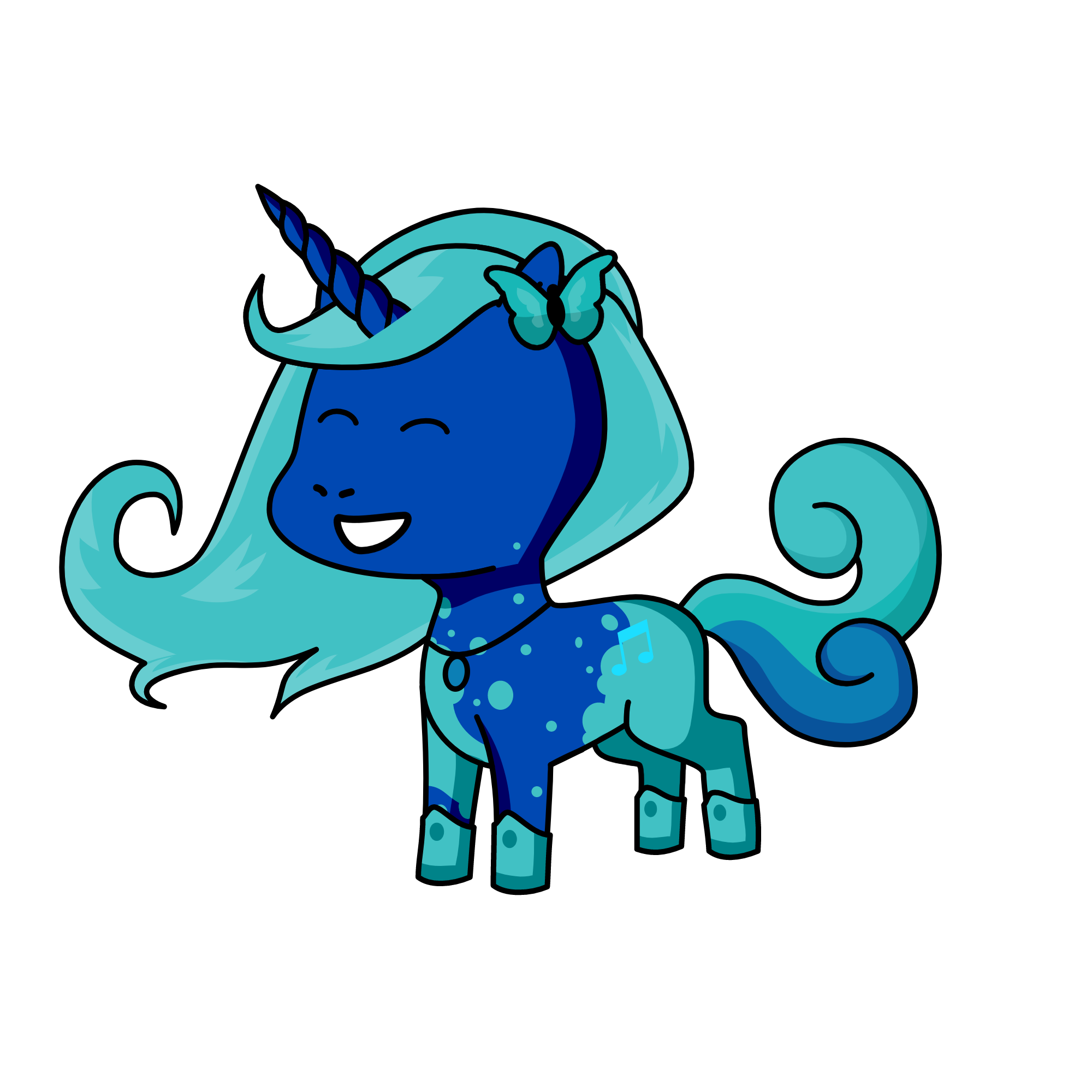 Water, the unicorn
