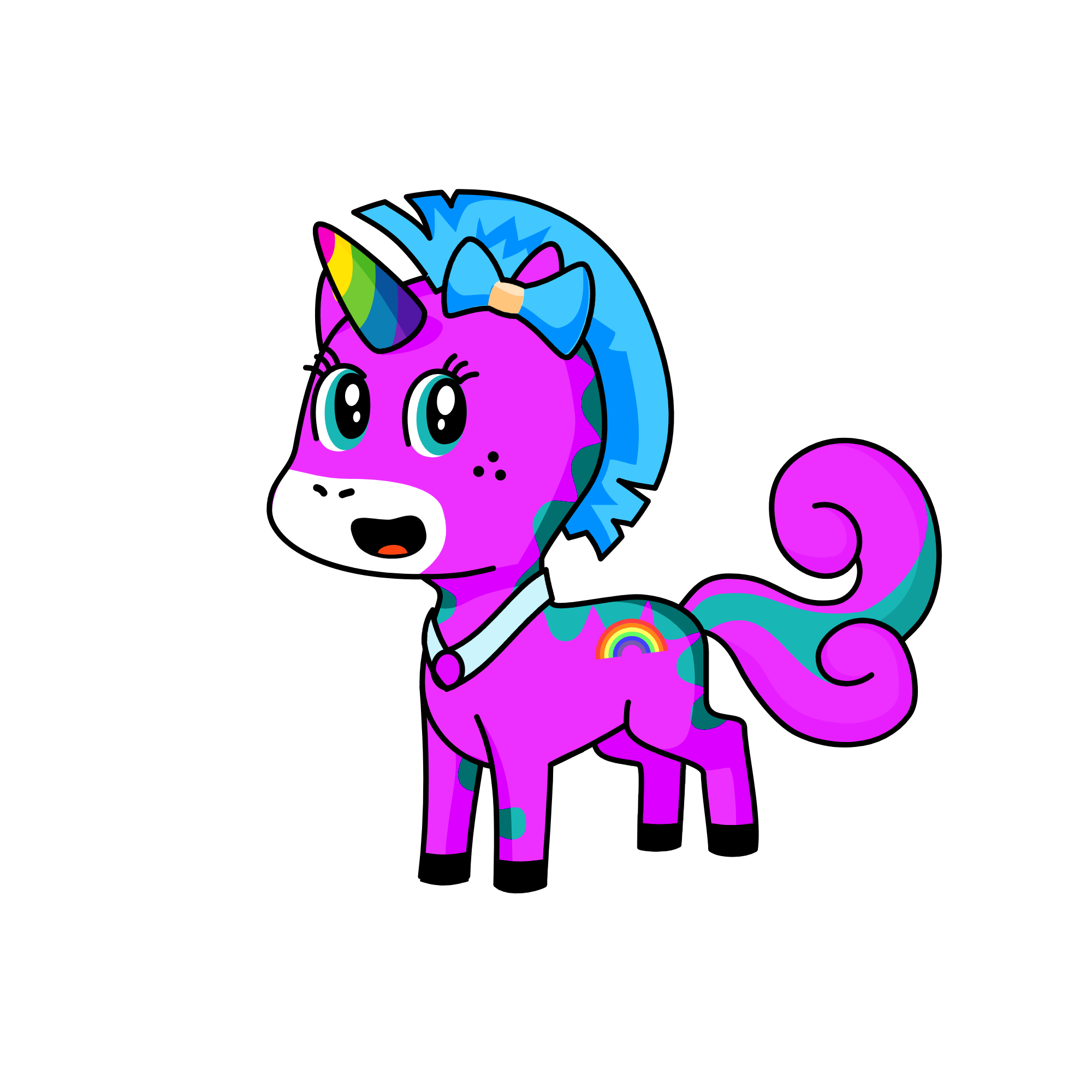 Sparkle Star, the unicorn