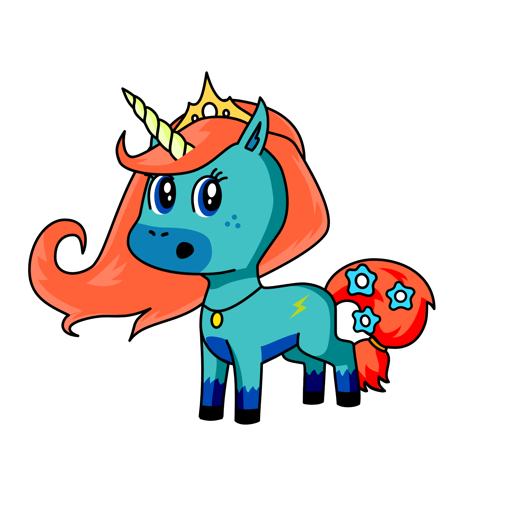 unknown, the unicorn