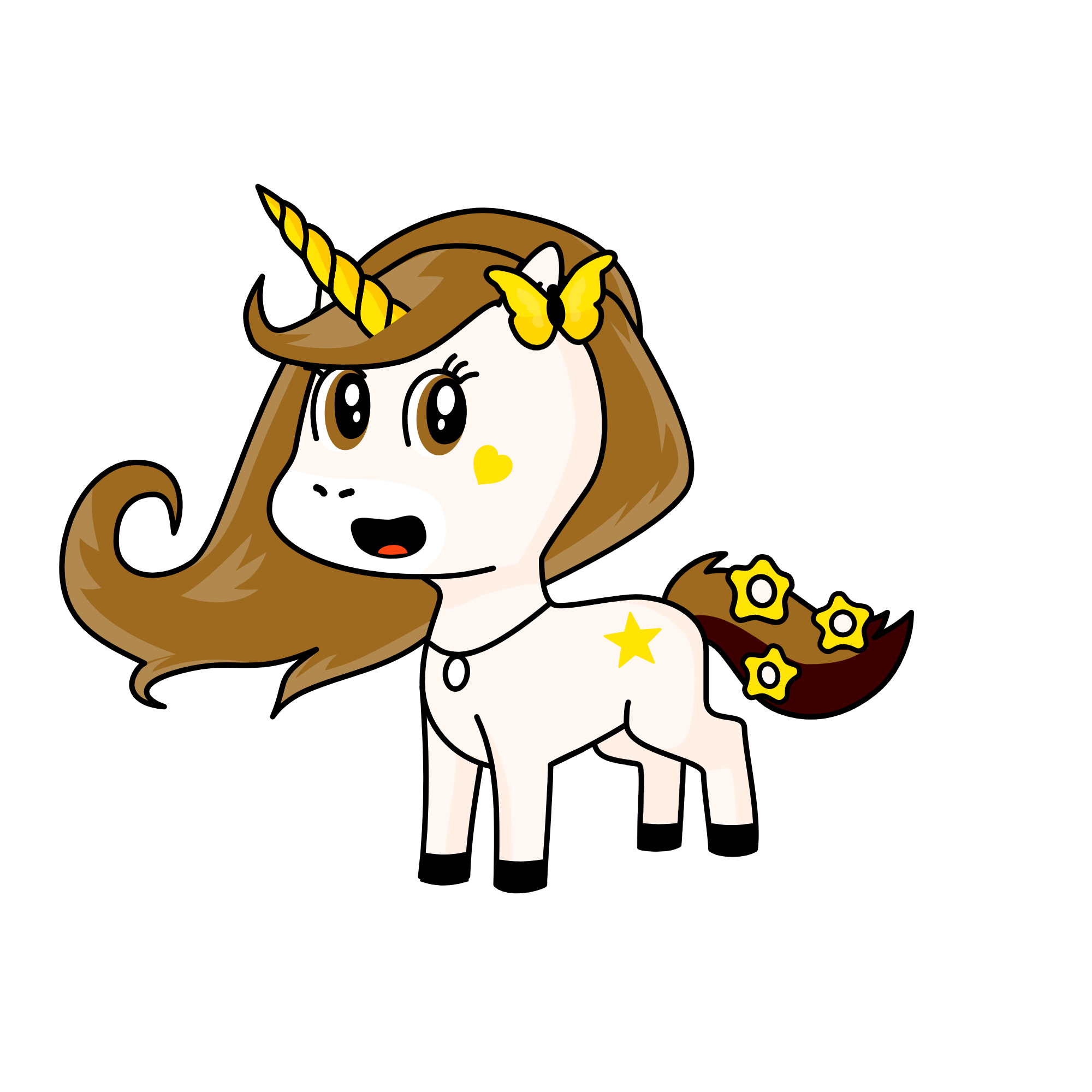 Sunshine, the unicorn