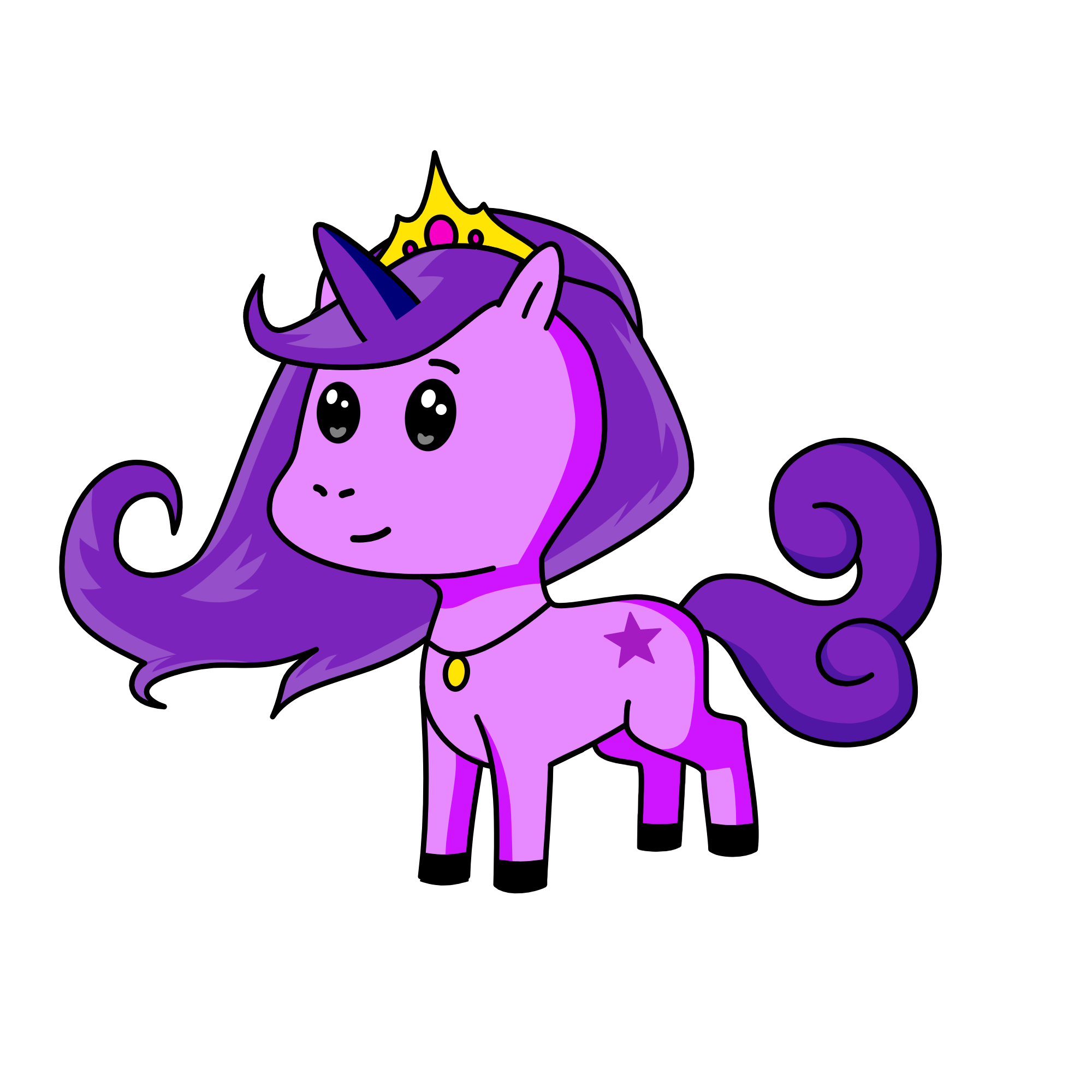 Merrity, the unicorn