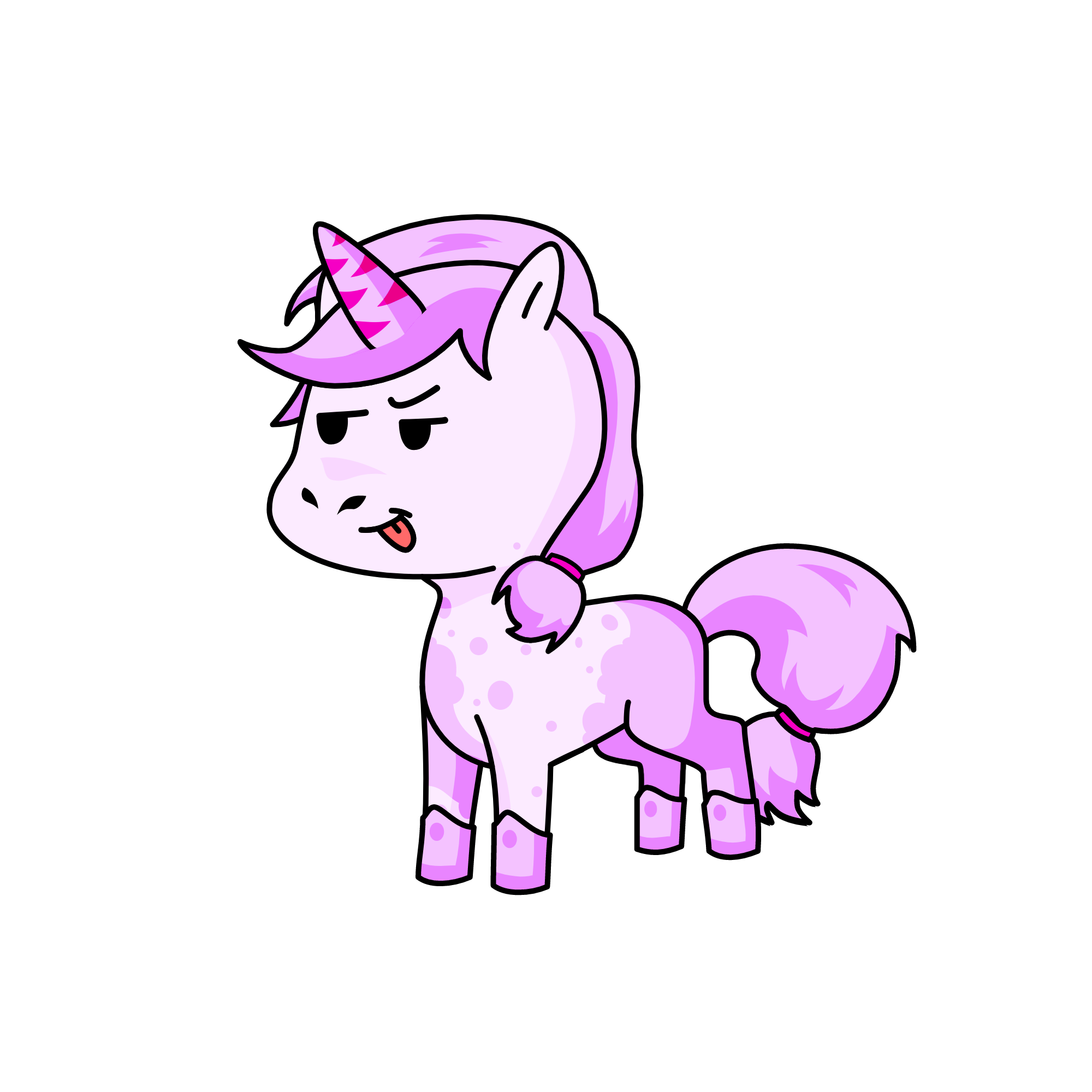 Cotton Candy, the unicorn