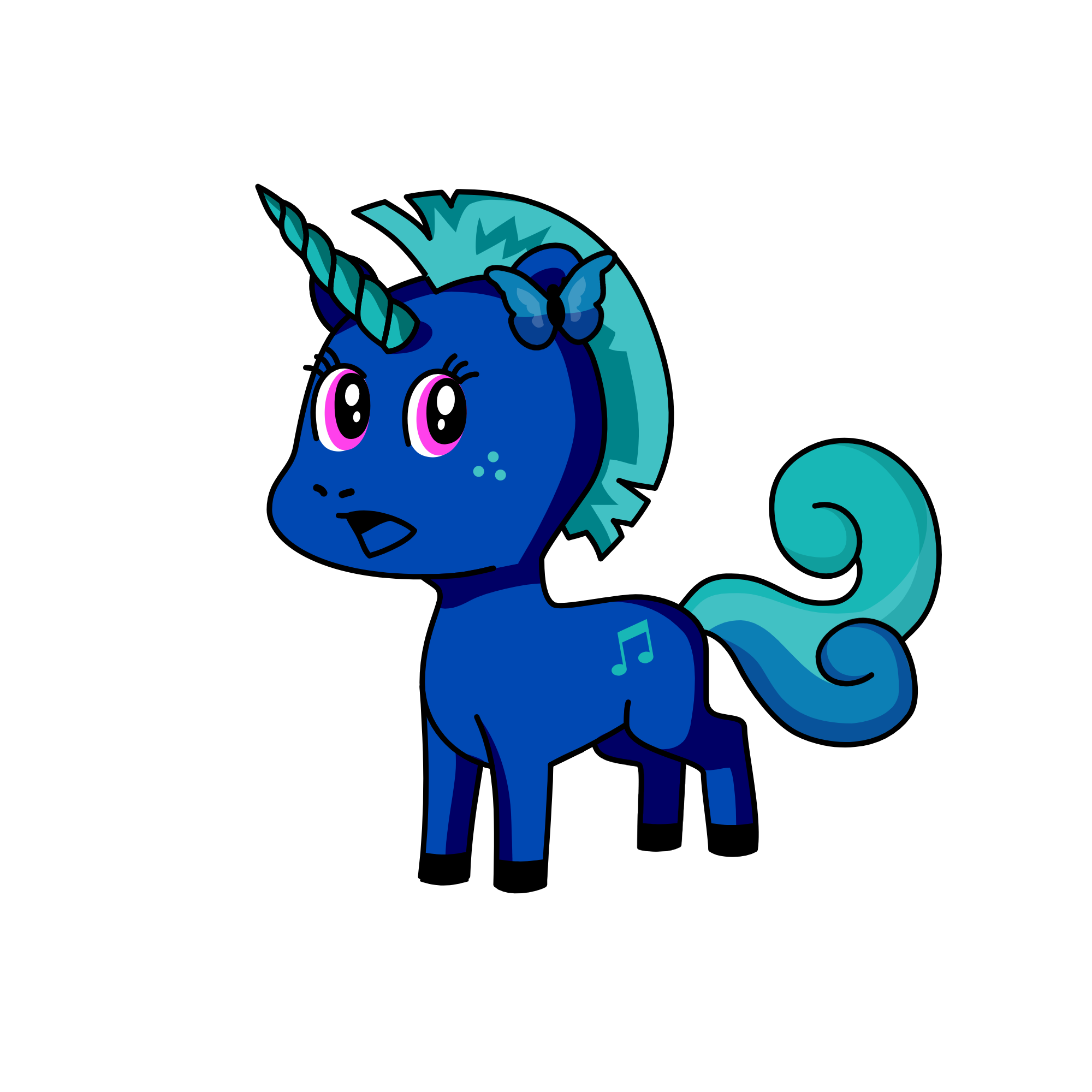 snow, the unicorn
