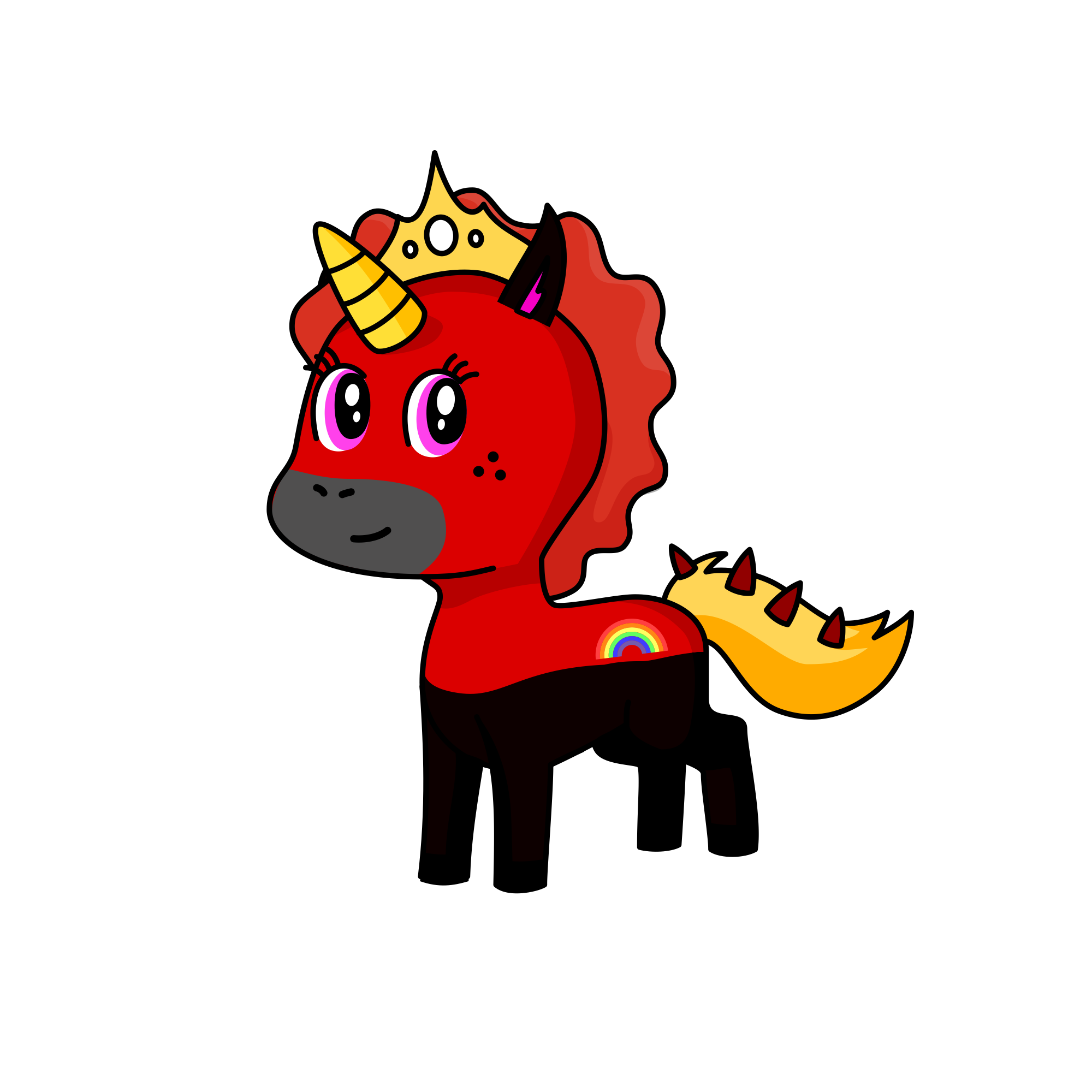 Princess Anora, the unicorn