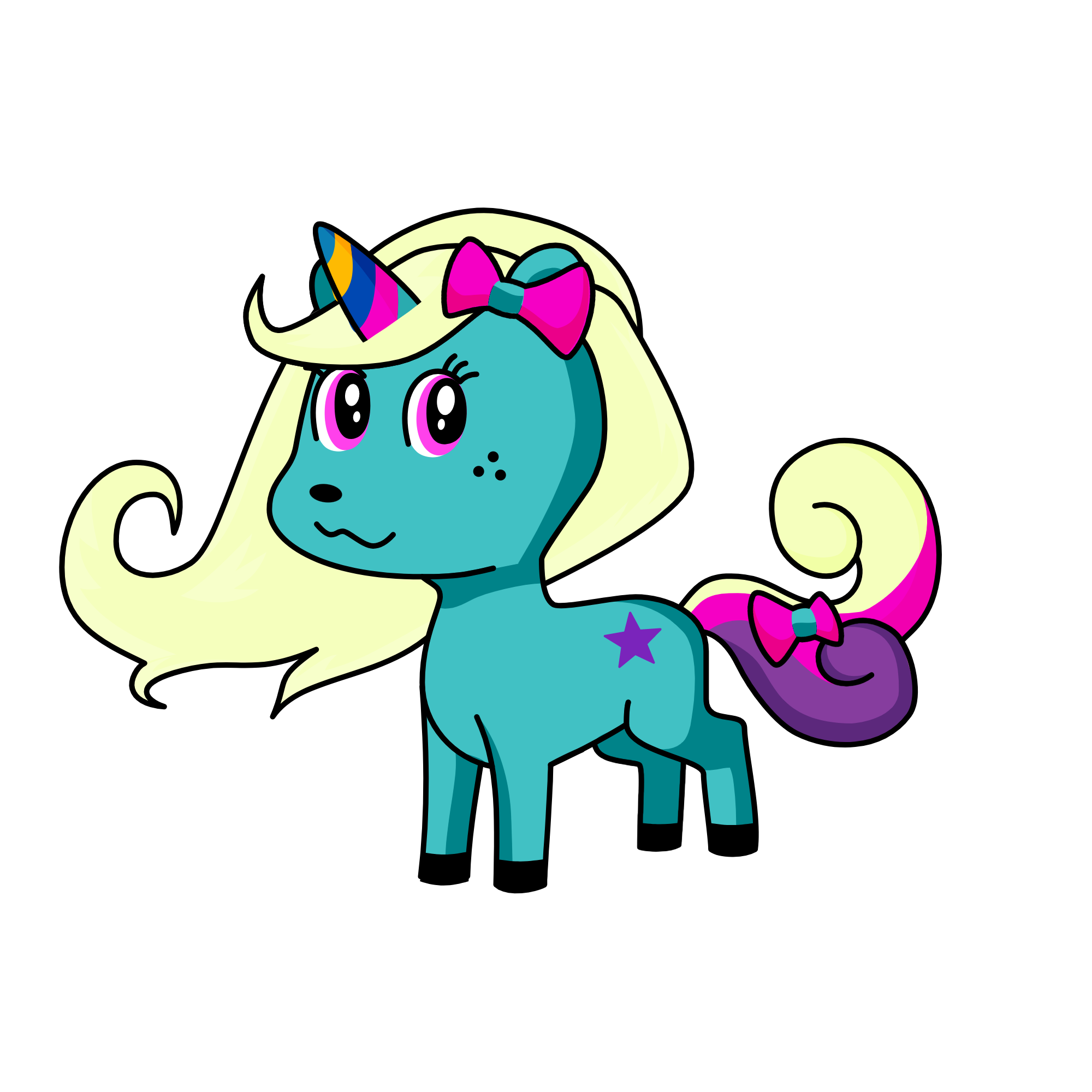 luna, the unicorn