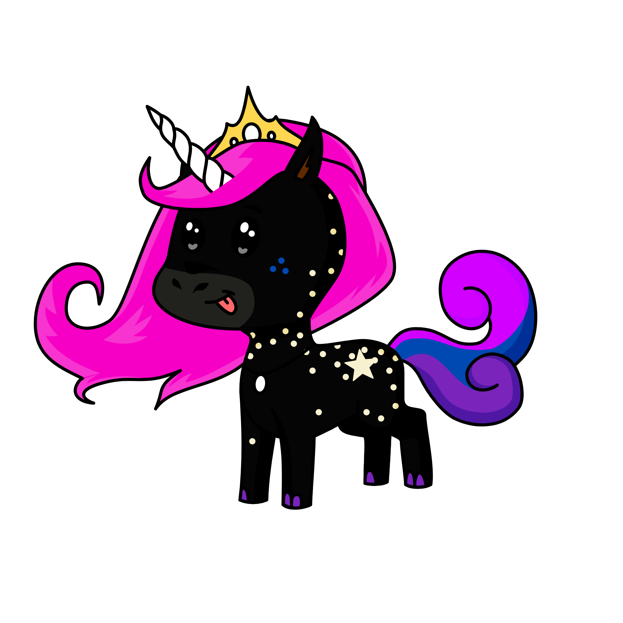 Princess Galaxy of the Universe the IIIV, the unicorn