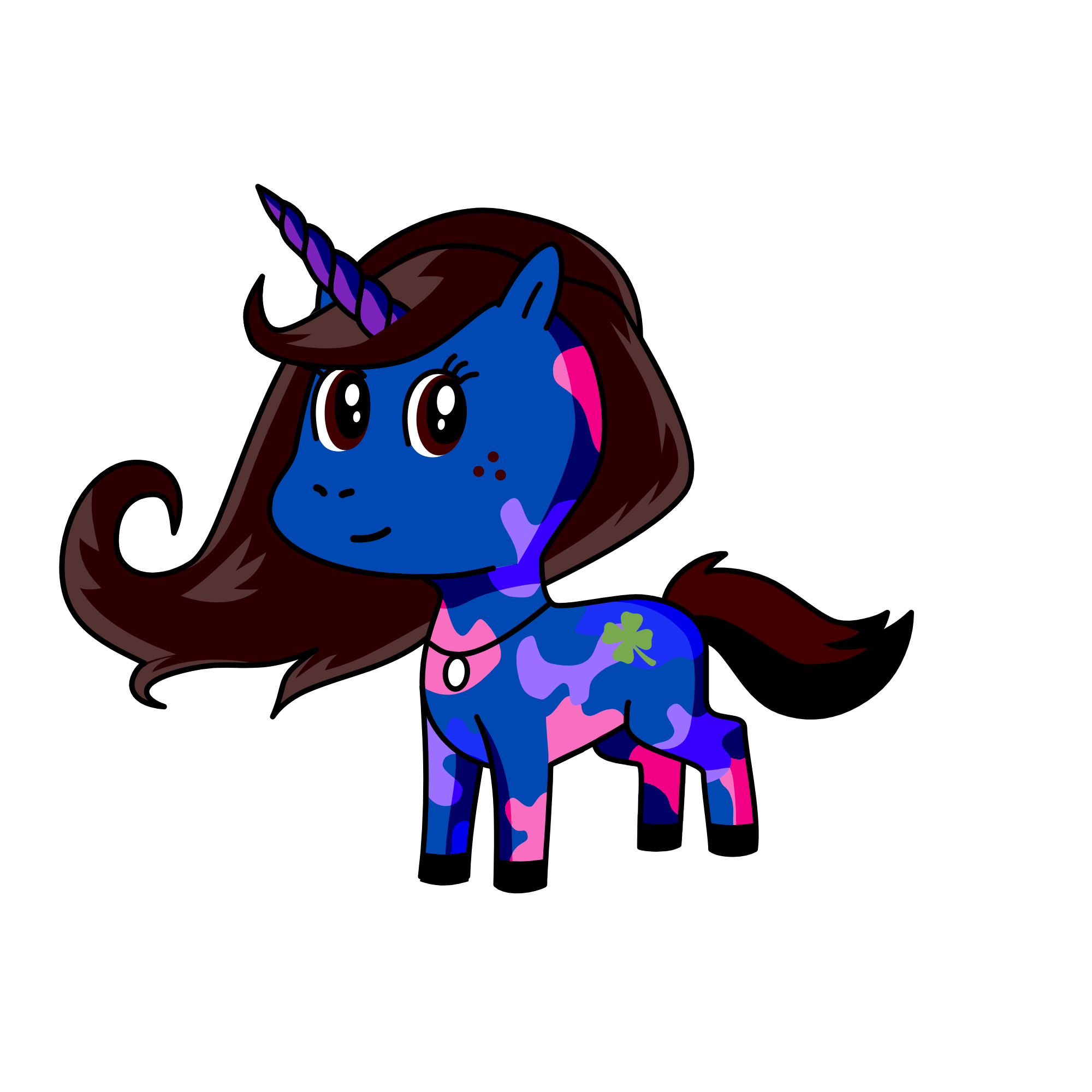 clover, the unicorn
