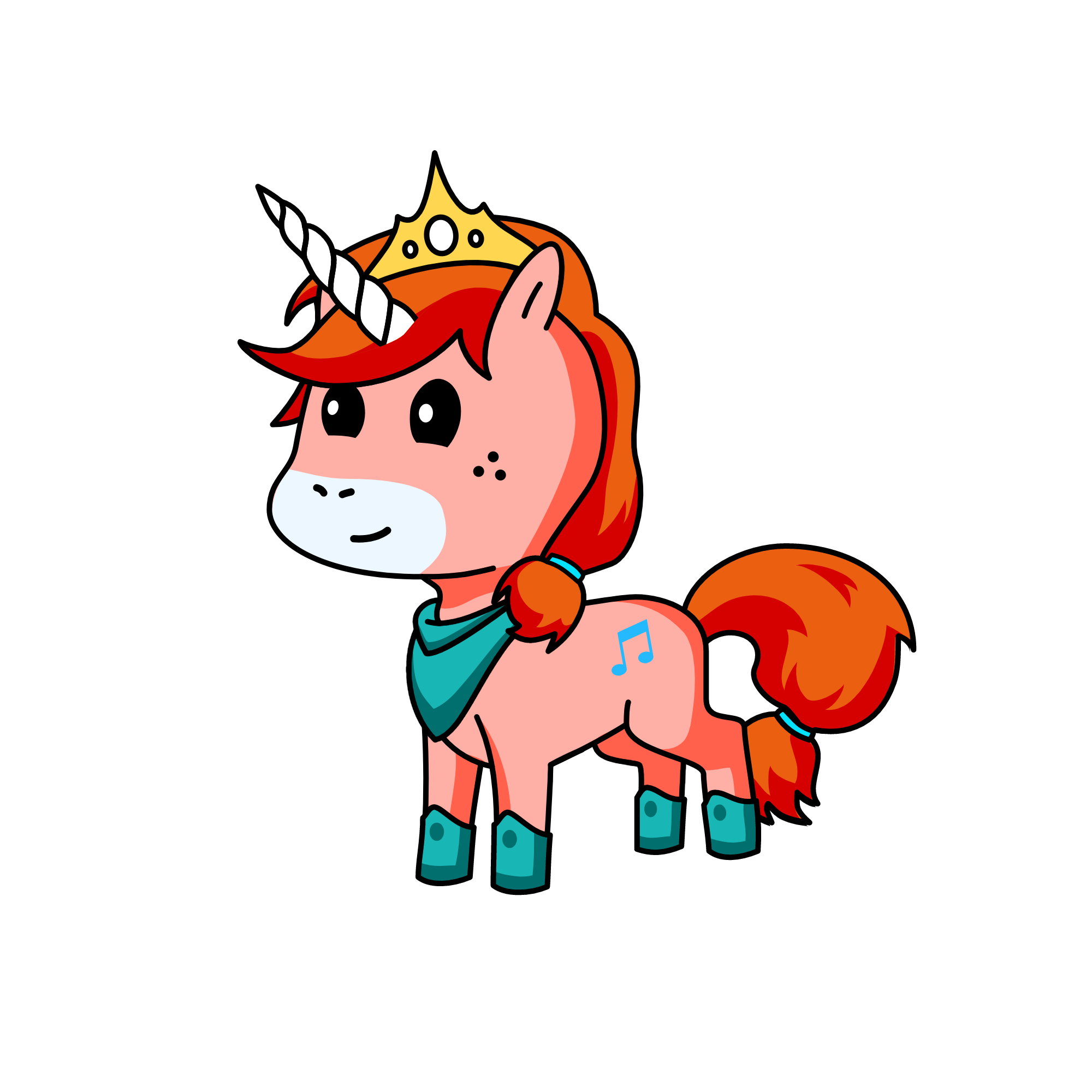 Musica, the unicorn