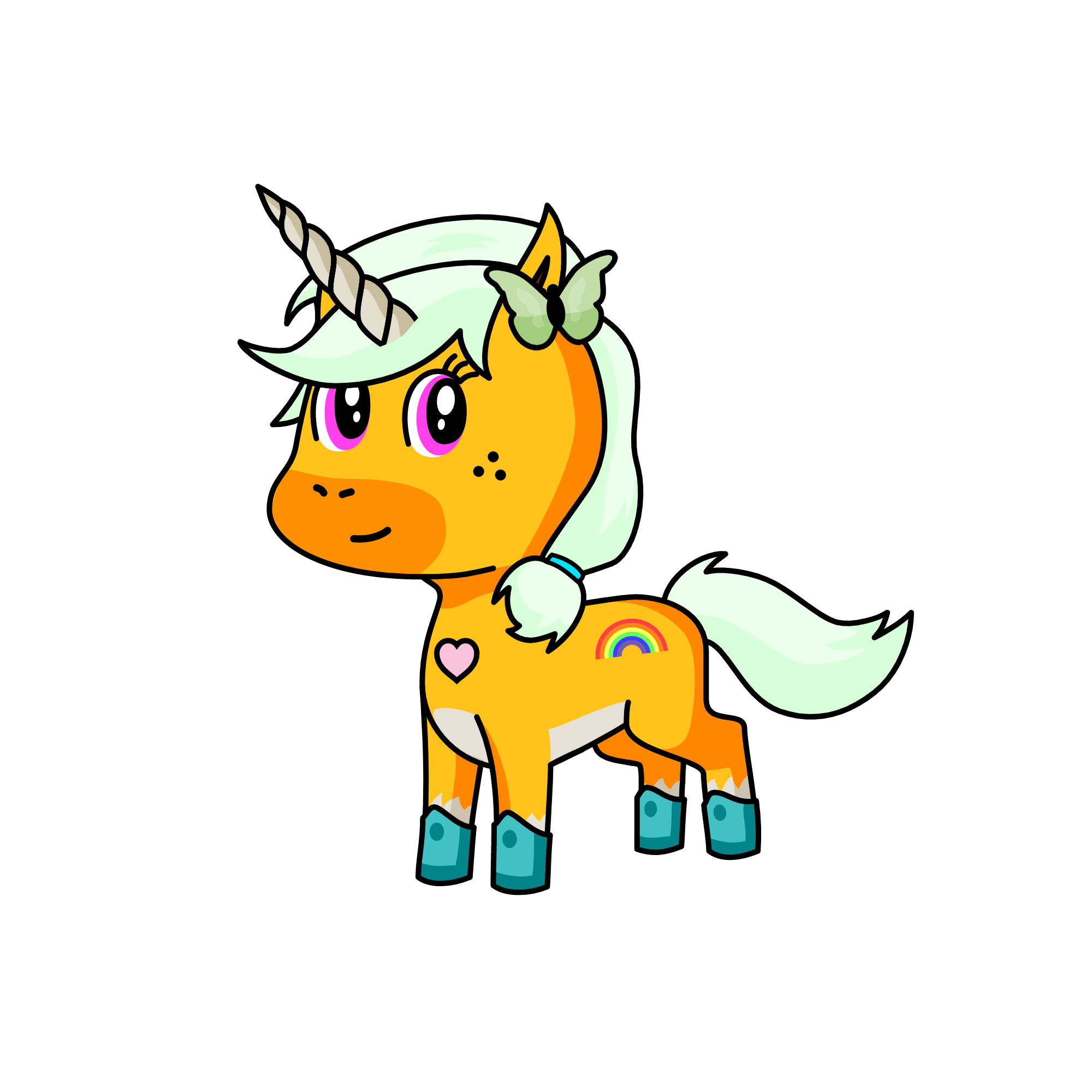 Angel, the unicorn