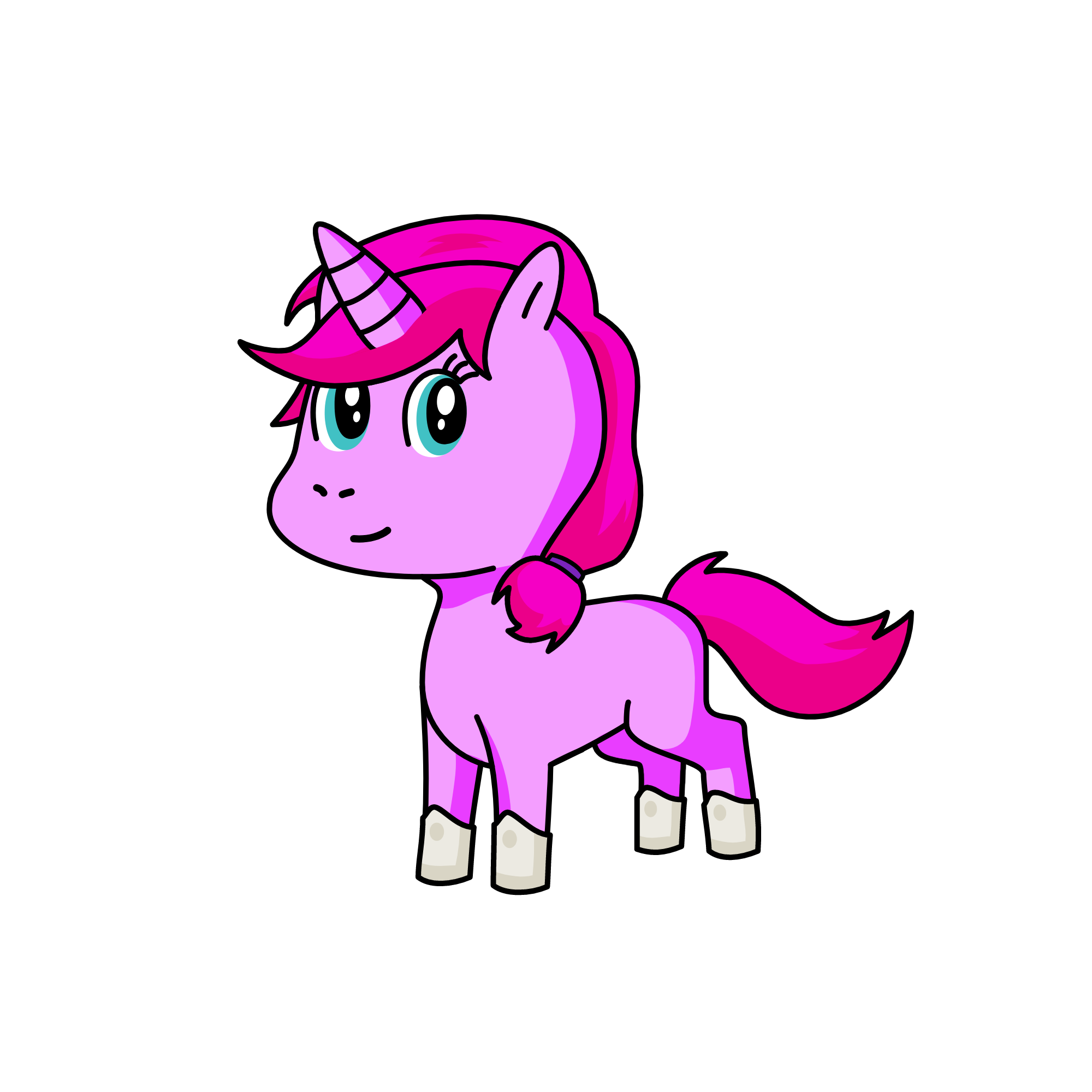 pinky, the unicorn