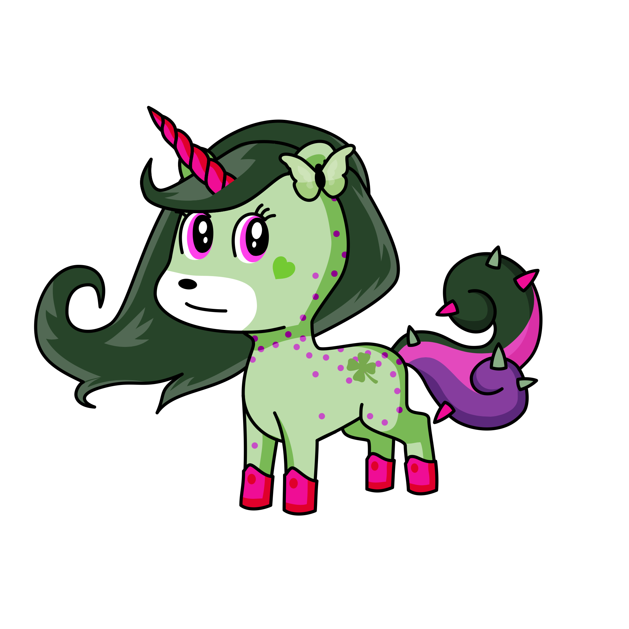 Flausenmädchen, the unicorn