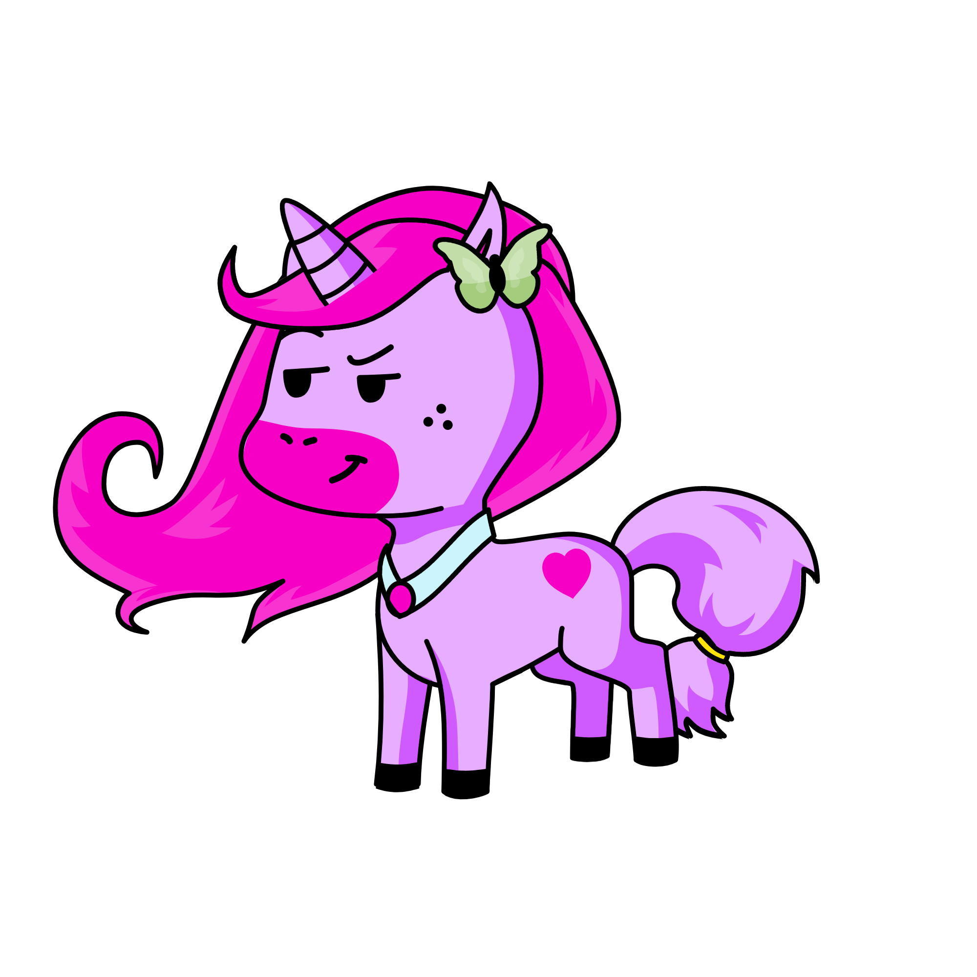 Lilly, the unicorn