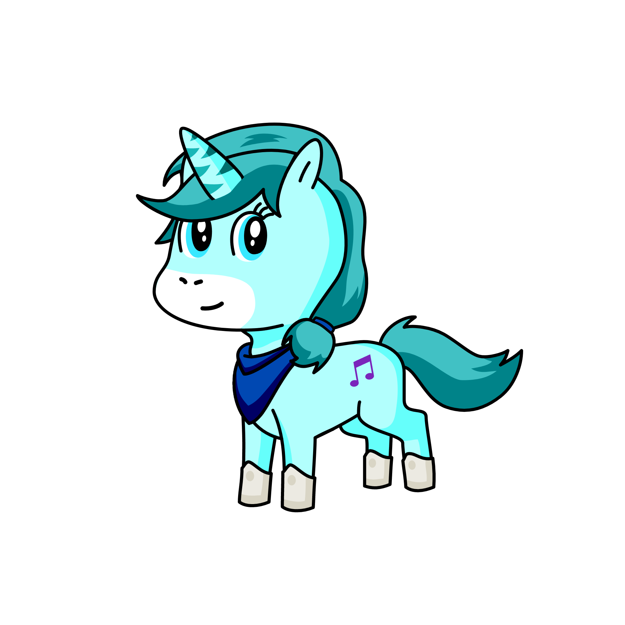 Candy Reins, the unicorn