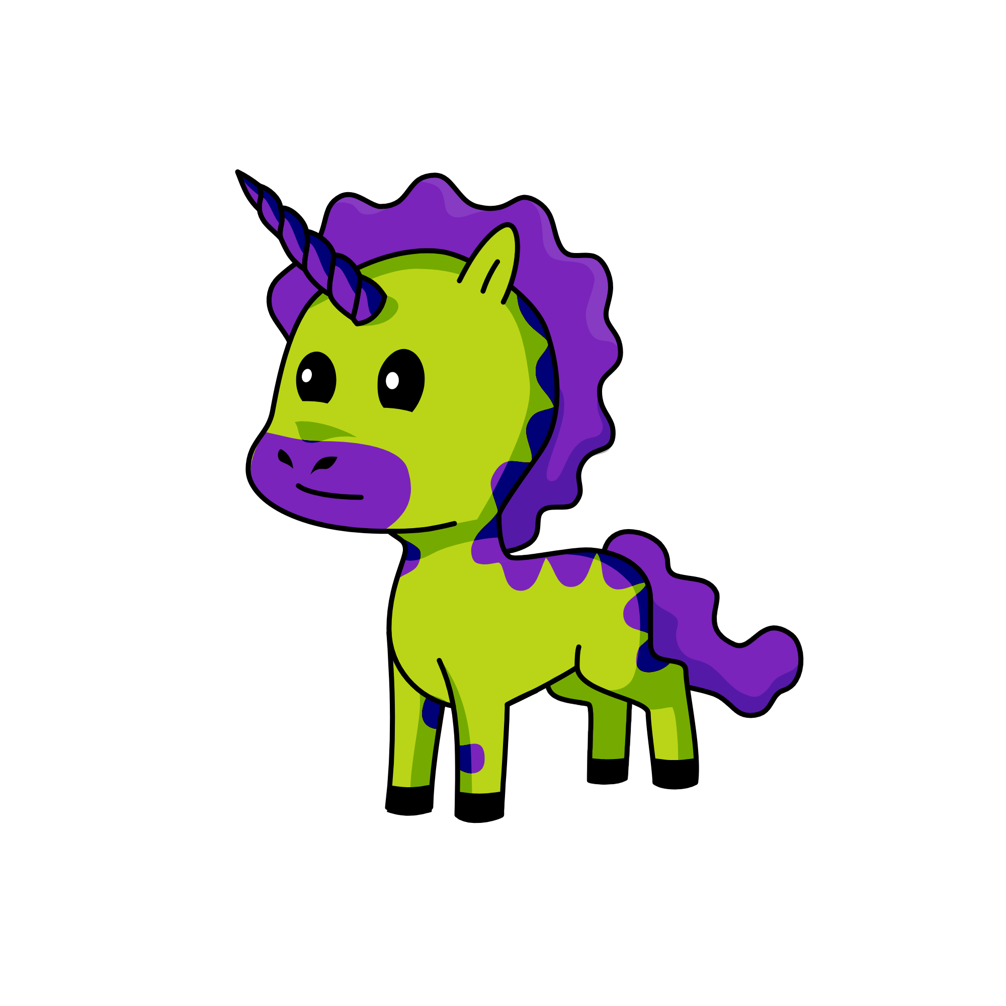 Dino, the unicorn