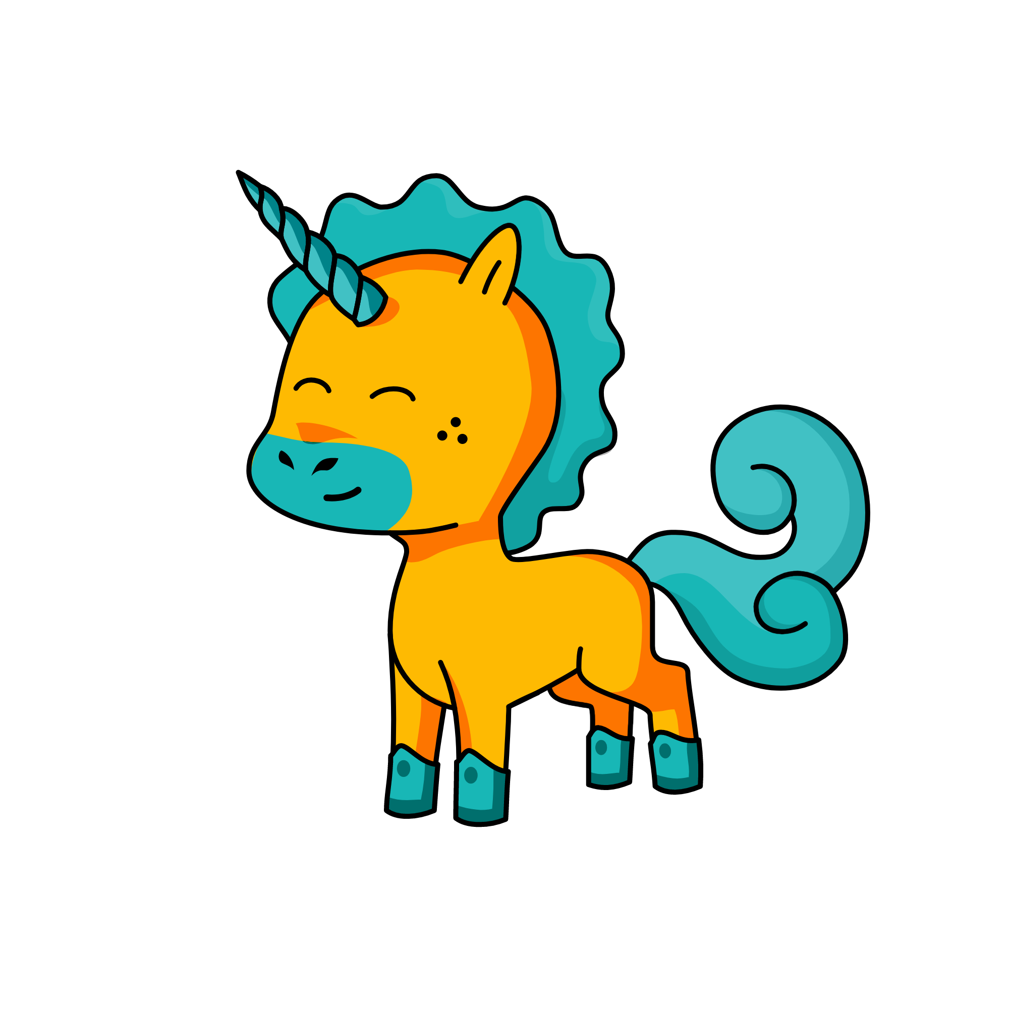 Seahorse, the unicorn