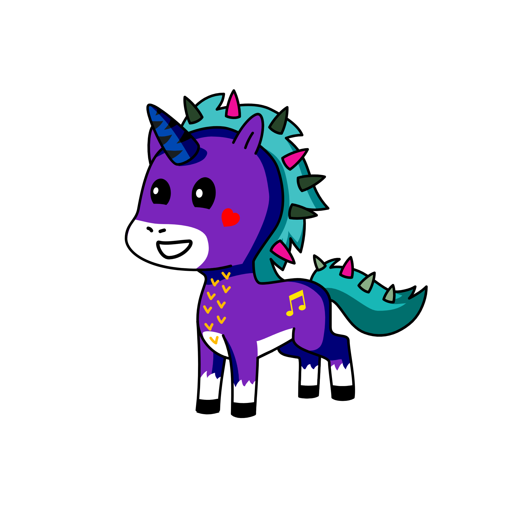 Sophia, the unicorn